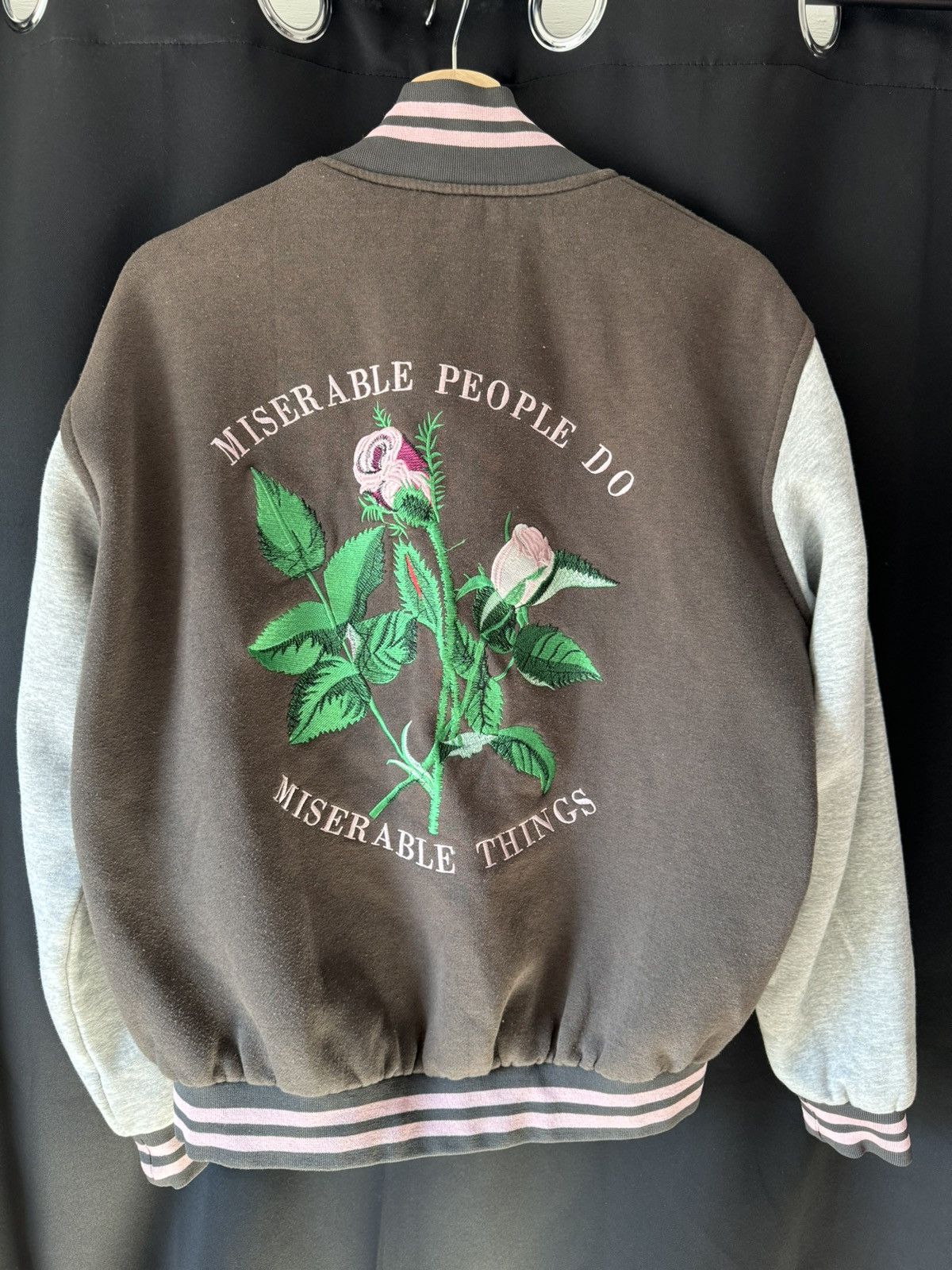 Vintage Vintage Jacket “Misreable people do misreable things” Size US S / EU 44-46 / 1 - 6 Thumbnail