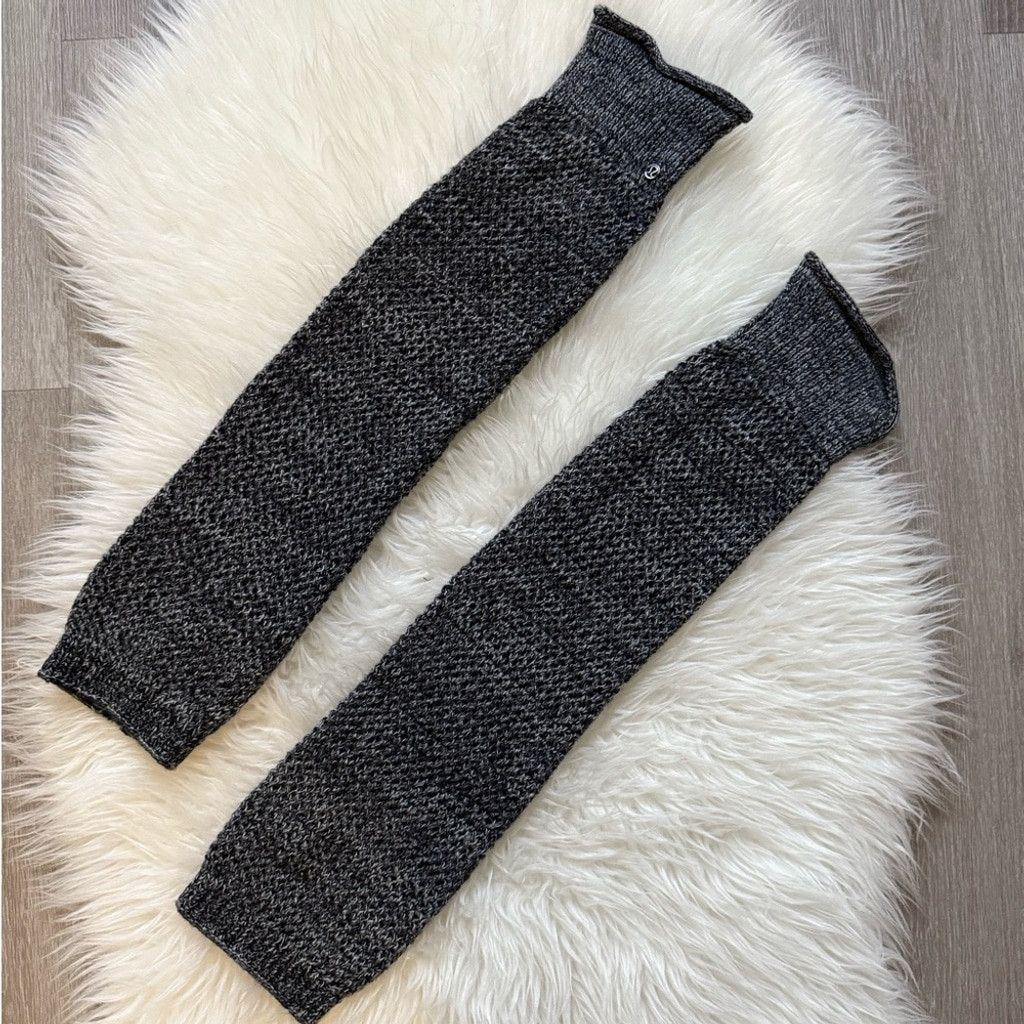 Lululemon Lululemon Athletica Gray Knit Leg Warmers Size ONE SIZE - 1 Thumbnail
