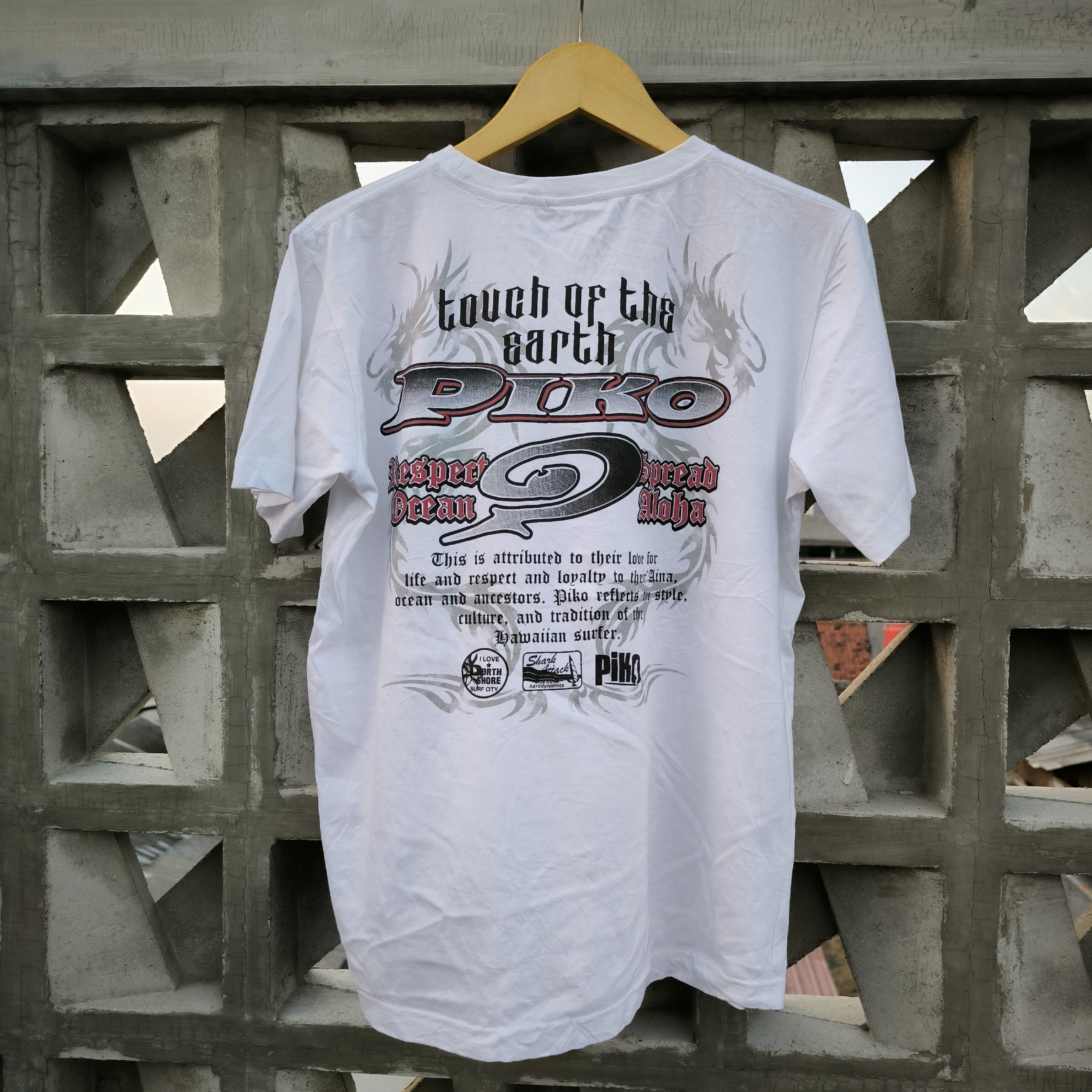 Other VINTAGE Y2K PIKO TEE Size US M / EU 48-50 / 2 - 2 Thumbnail