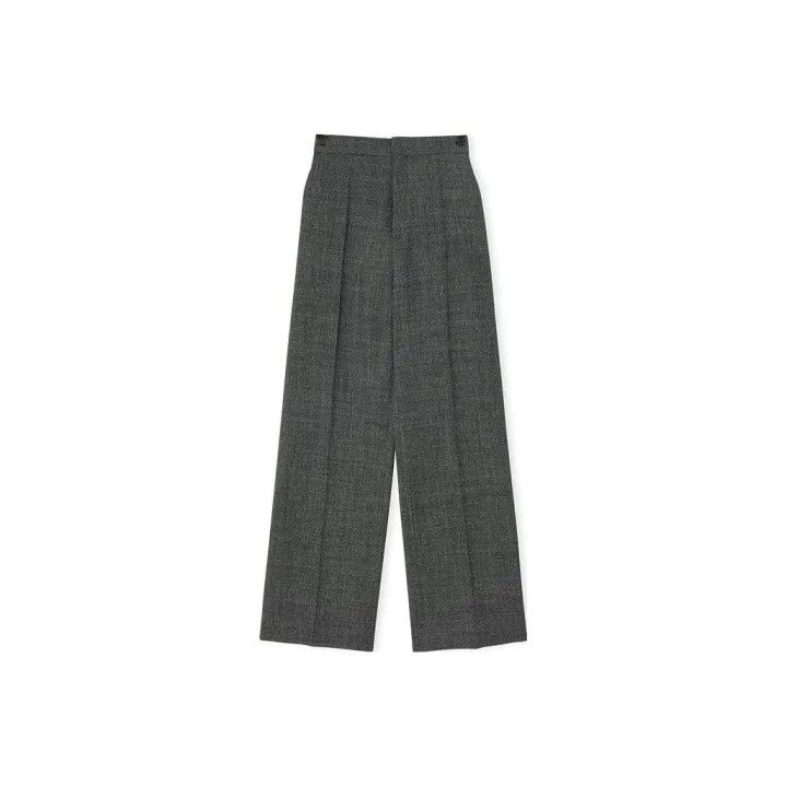 Loewe Loewe High-Waisted Straight-Leg Pants Size 38" / US 16 / IT 52 - 1 Thumbnail