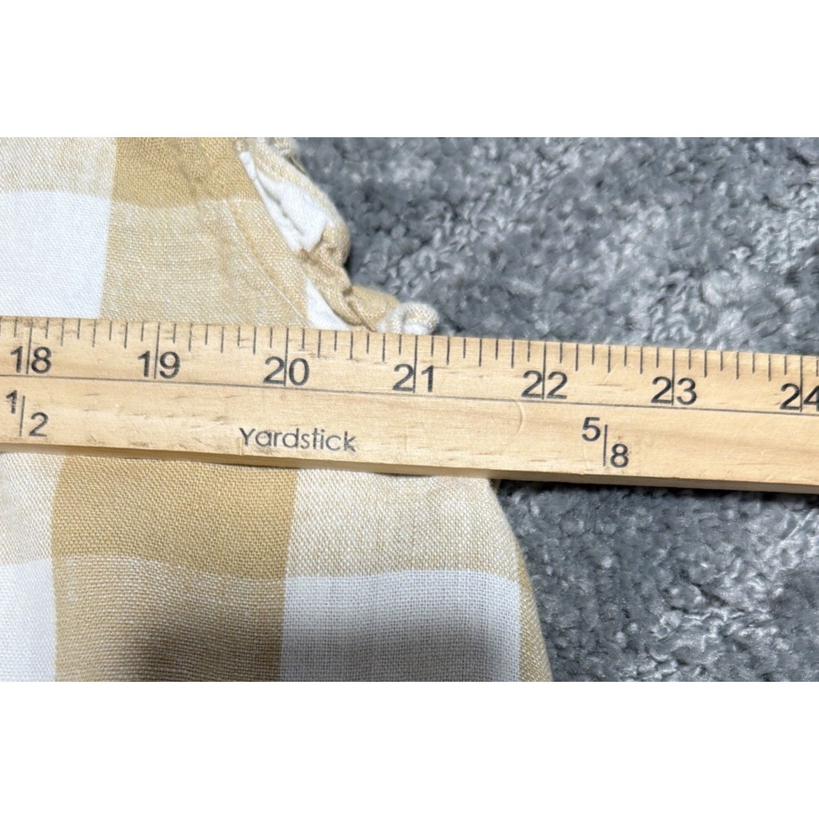 WhoWhat Who What Wear Women's Plaid Linen Sleeveless Sz XXL Beige Size XXL / US 16-18 / IT 52-54 - 4 Thumbnail