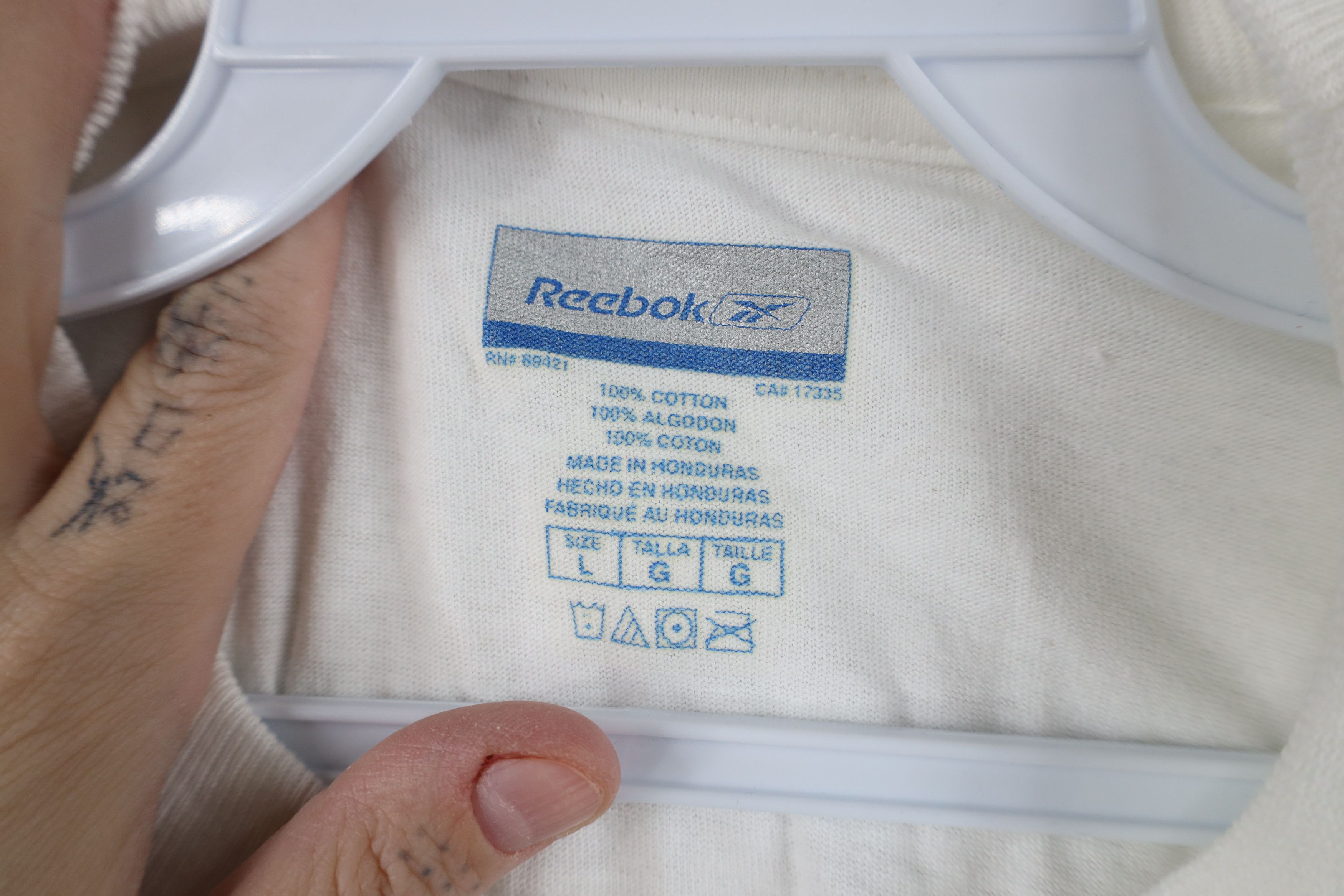 Reebok NOS Vintage Reebok New England Patriots Locker Room T-Shirt Size US L / EU 52-54 / 3 - 10 Thumbnail