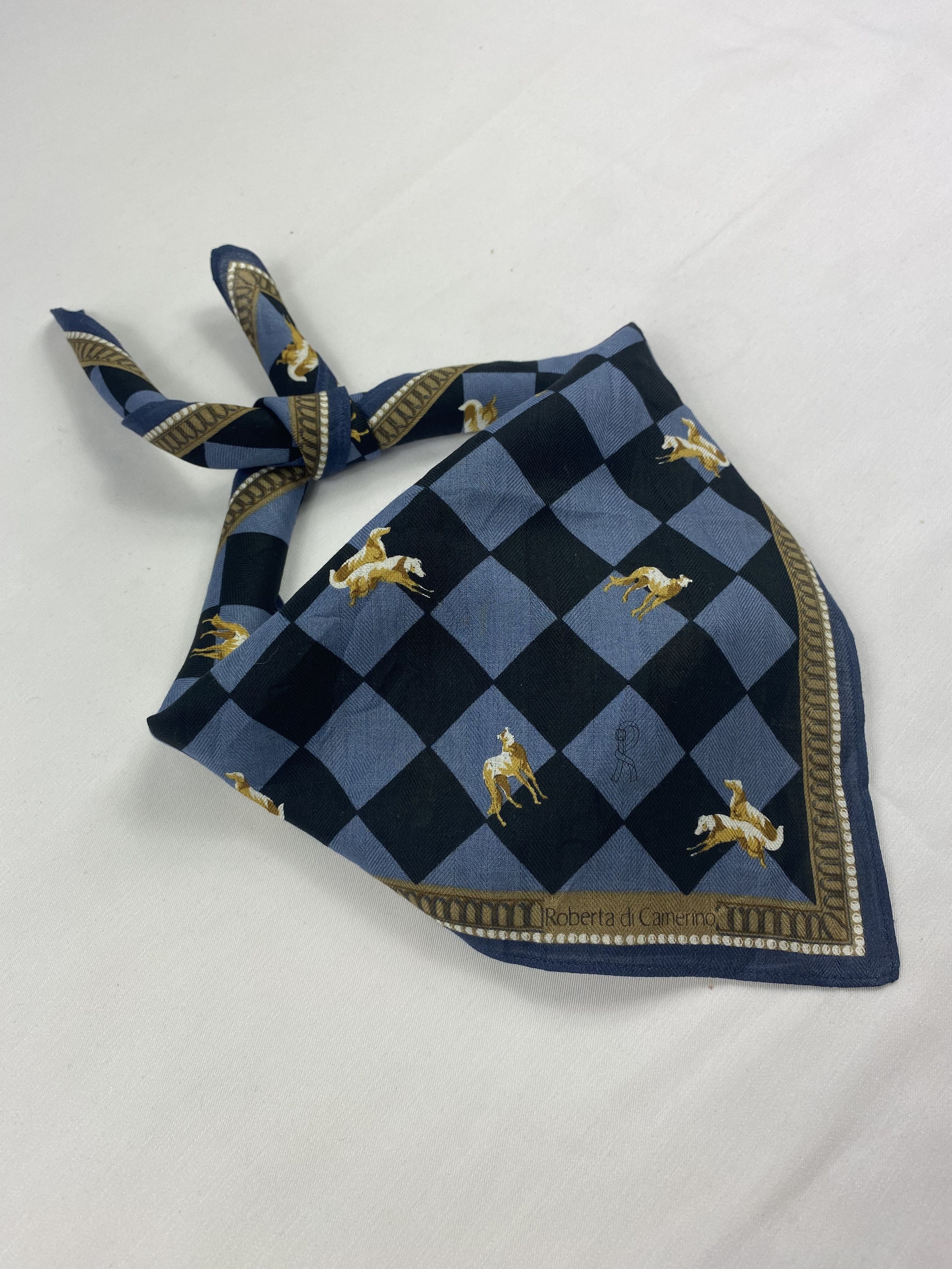 Roberta di Camerino × Vintage Roberta Di Camerino Handkerchief / Bandana / Neckerchief Size ONE SIZE - 2 Thumbnail