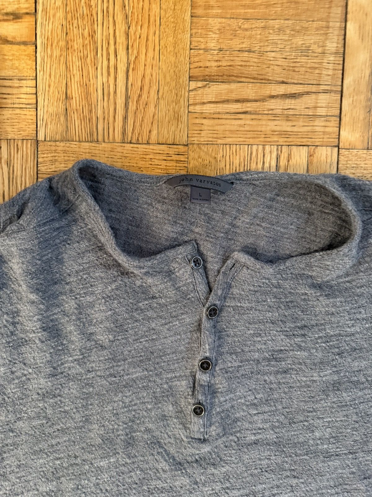 John Varvatos Dark Grey John Varvatos Button Up Size US S / EU 44-46 / 1 - 2 Thumbnail