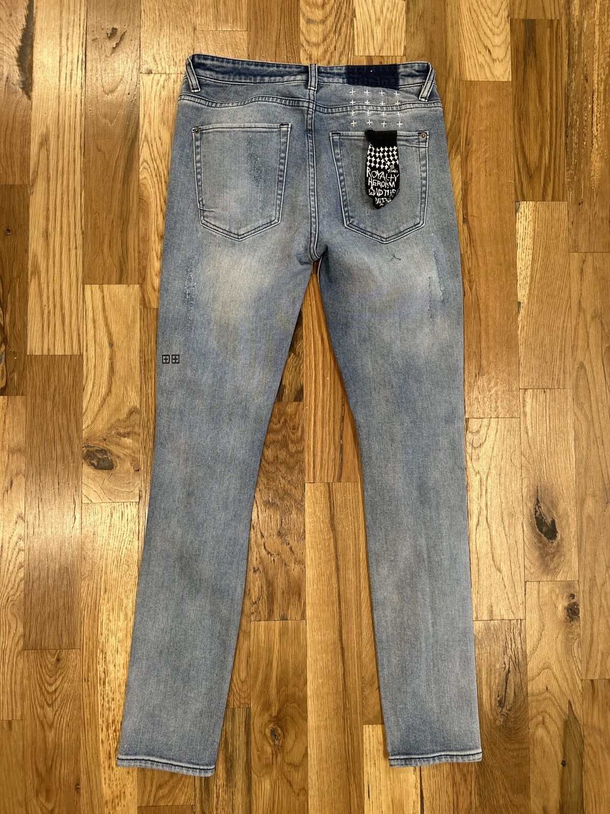 Ksubi Ksubi Distressed Blue Denim Jeans Size 30 Size US 30 / EU 46 - 2 Thumbnail