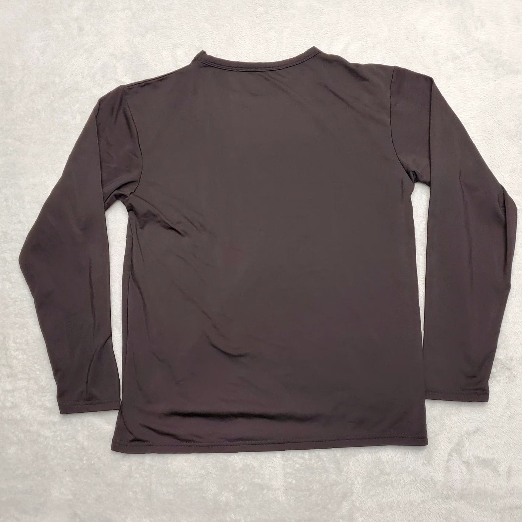 Vintage VINTAGE Warmax Shirt Men Large Black Polyester Performance Stretch Blend Long Sleeve TEE Size US L / EU 52-54 / 3 - 4 Thumbnail