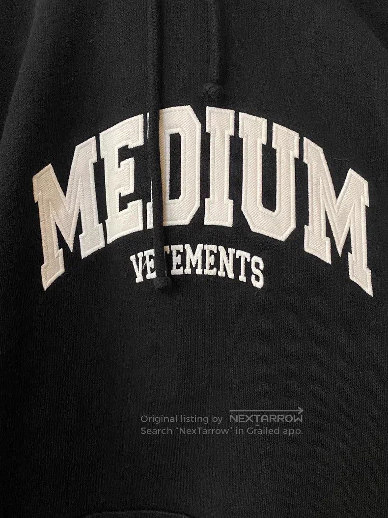 Vetements Vetements Logo Print Hoodie Size US XS / EU 42 / 0 - 2 Thumbnail