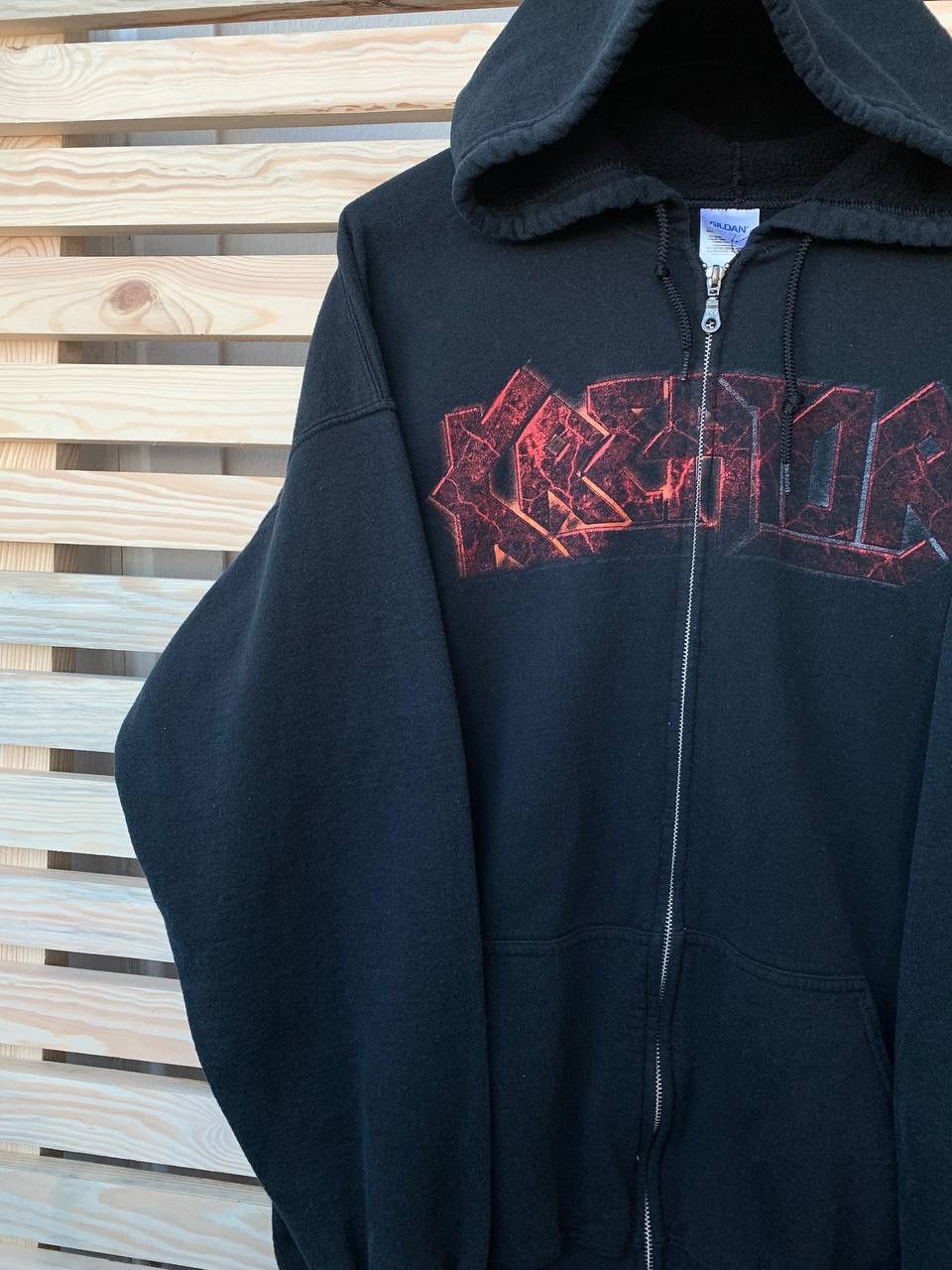 Band Tees × Vintage Vintage Kreator Zip Hoodie Y2K Metal Size US XXL / EU 58 / 5 - 8 Thumbnail