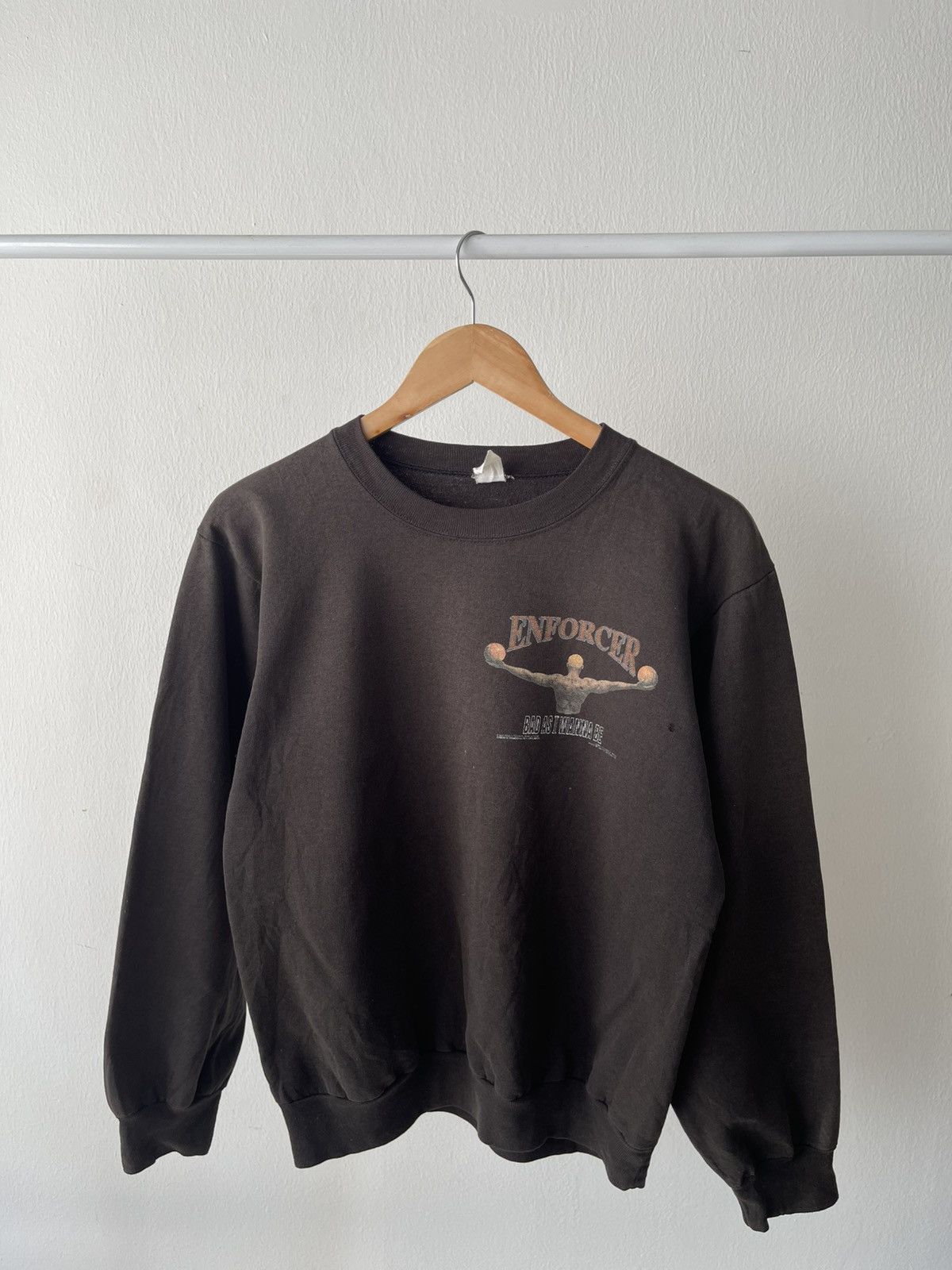 NBA × Vintage 1996 Dennis Rodman Faded Sweatshirt Size US M / EU 48-50 / 2 - 2 Thumbnail