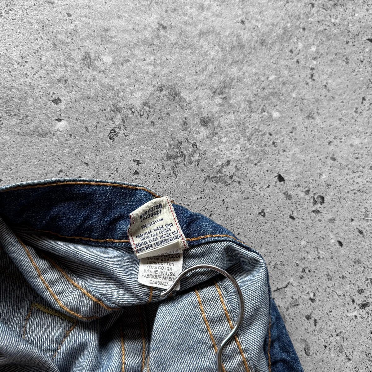 True Religion × Vintage True Religion Vintage Distressed Denim Jeans Made in USA Size 24" / US 00 / IT 34 - 9 Thumbnail