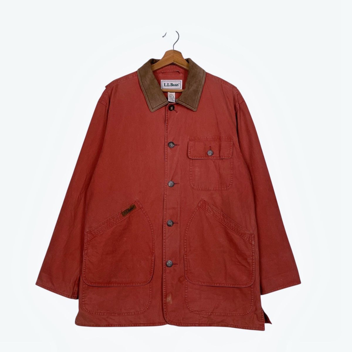 L.L. Bean Vintage LL Bean Rugged Cotton Canvas Field Jacket Size US M / EU 48-50 / 2 - 1 Thumbnail