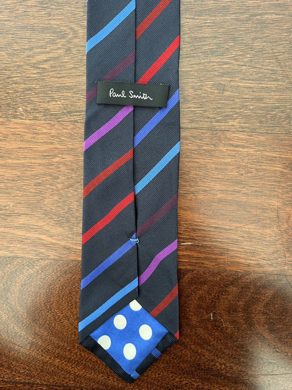 Paul Smith Paul Smith Multicolor Striped Silk Tie Size ONE SIZE - 2 Thumbnail