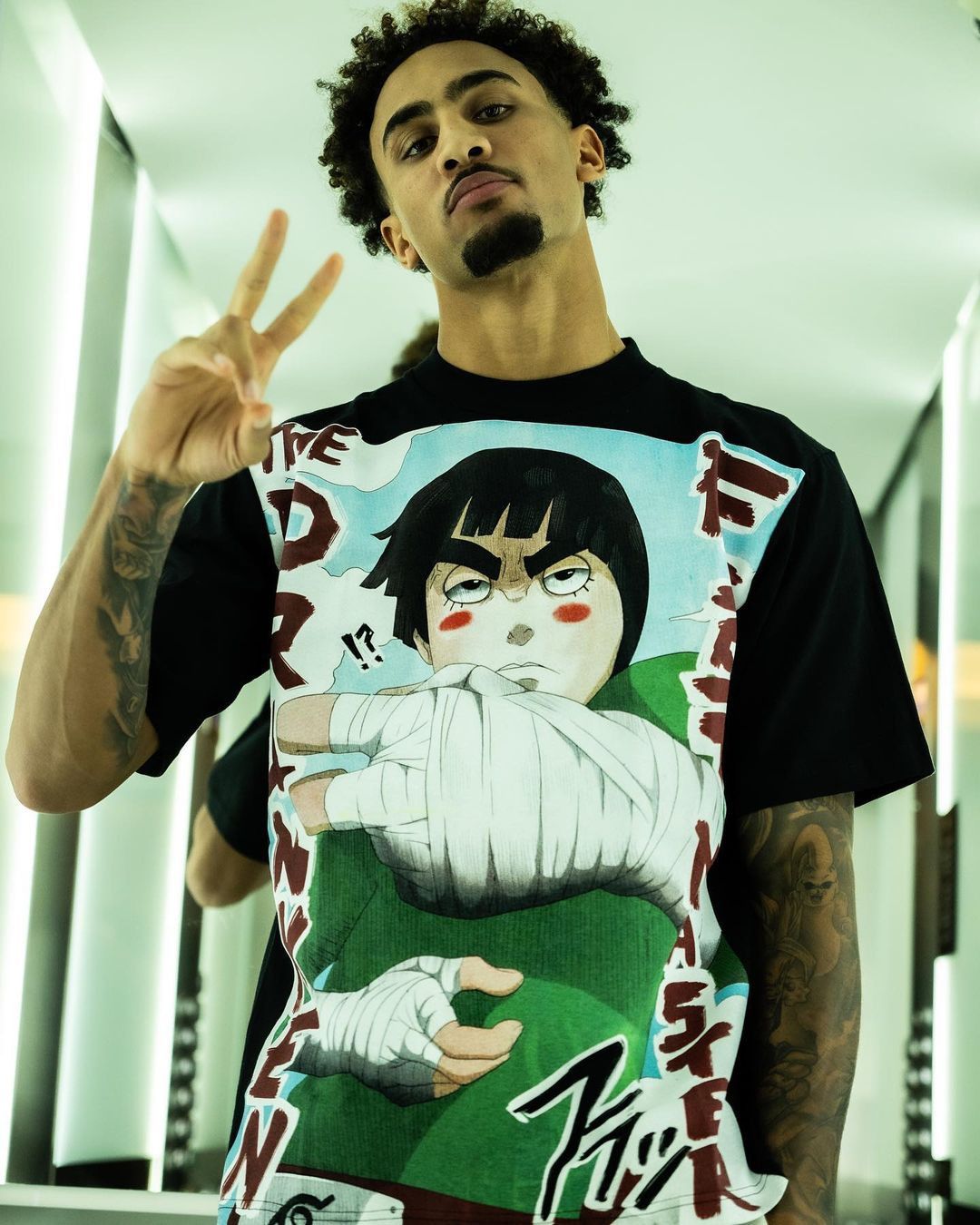 Anime × Vintage Modern Naruto : Rock Lee By Skaars as worn by Benwhittaker Size US L / EU 52-54 / 3 - 2 Thumbnail