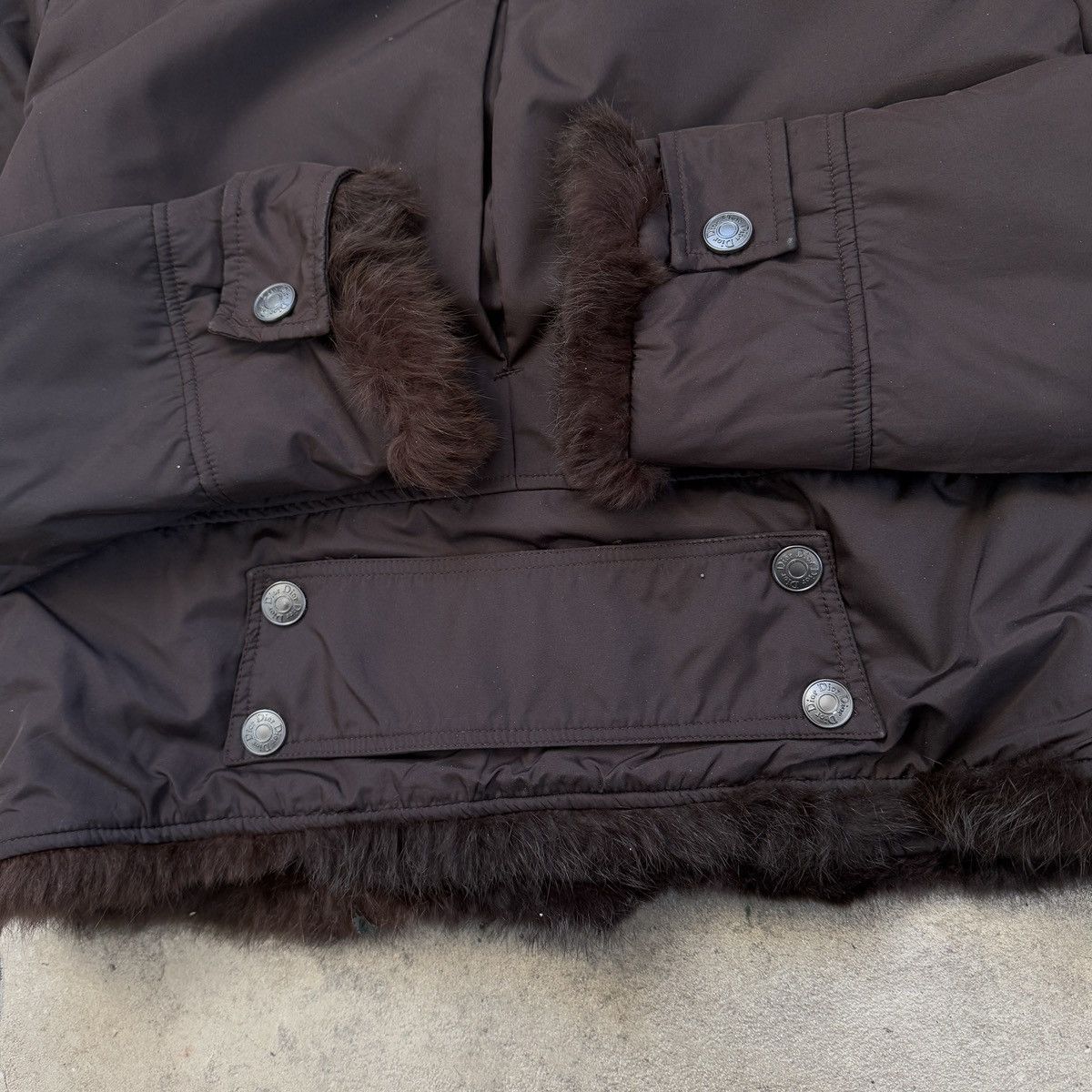 Christian Dior Monsieur Vintage 90’s Christian Dior Paris Real Fur/Nylon Jacket Size L / US 10 / IT 46 - 7 Thumbnail