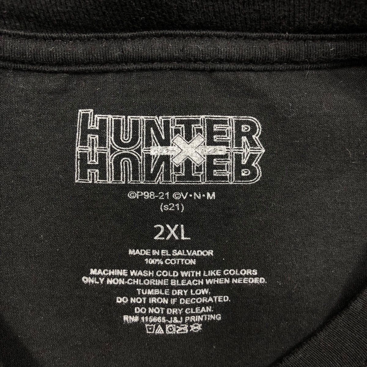 Anime × Hunter Pick!! HUNTER x HUNTER Anime Manga Series Top Tee Tshirt Size US XXL / EU 58 / 5 - 5 Thumbnail