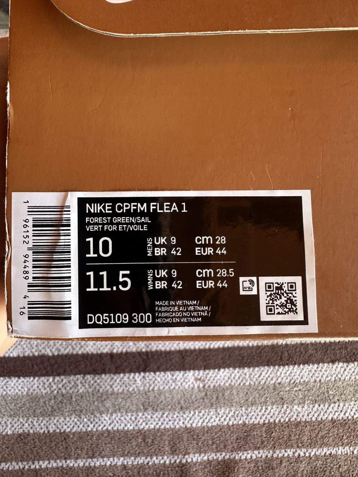 Nike CPFM FLEA 1 “OVERGROWN”🪴 Size US 10 / EU 43 - 12 Thumbnail