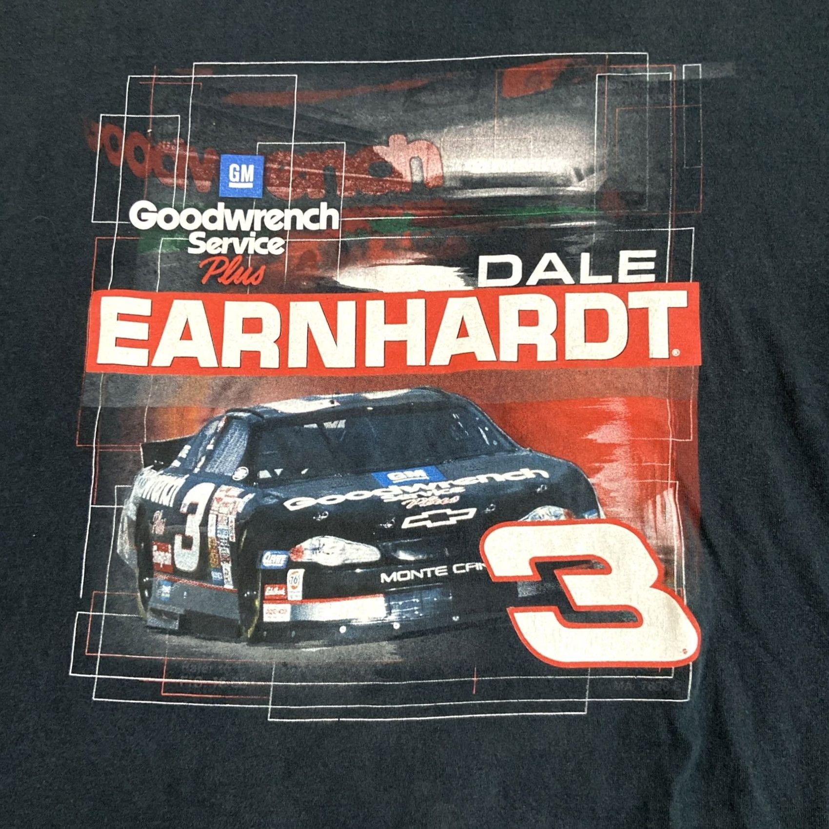Vintage VINTAGE Dale Earnhardt Winner's Circle T-Shirt Men Sz XXL Black 1990s Nascar Winston Cup Championships Graphic Print Front Back Sleeve Mens Two-Sided Size US XXL / EU 58 / 5 - 2 Thumbnail