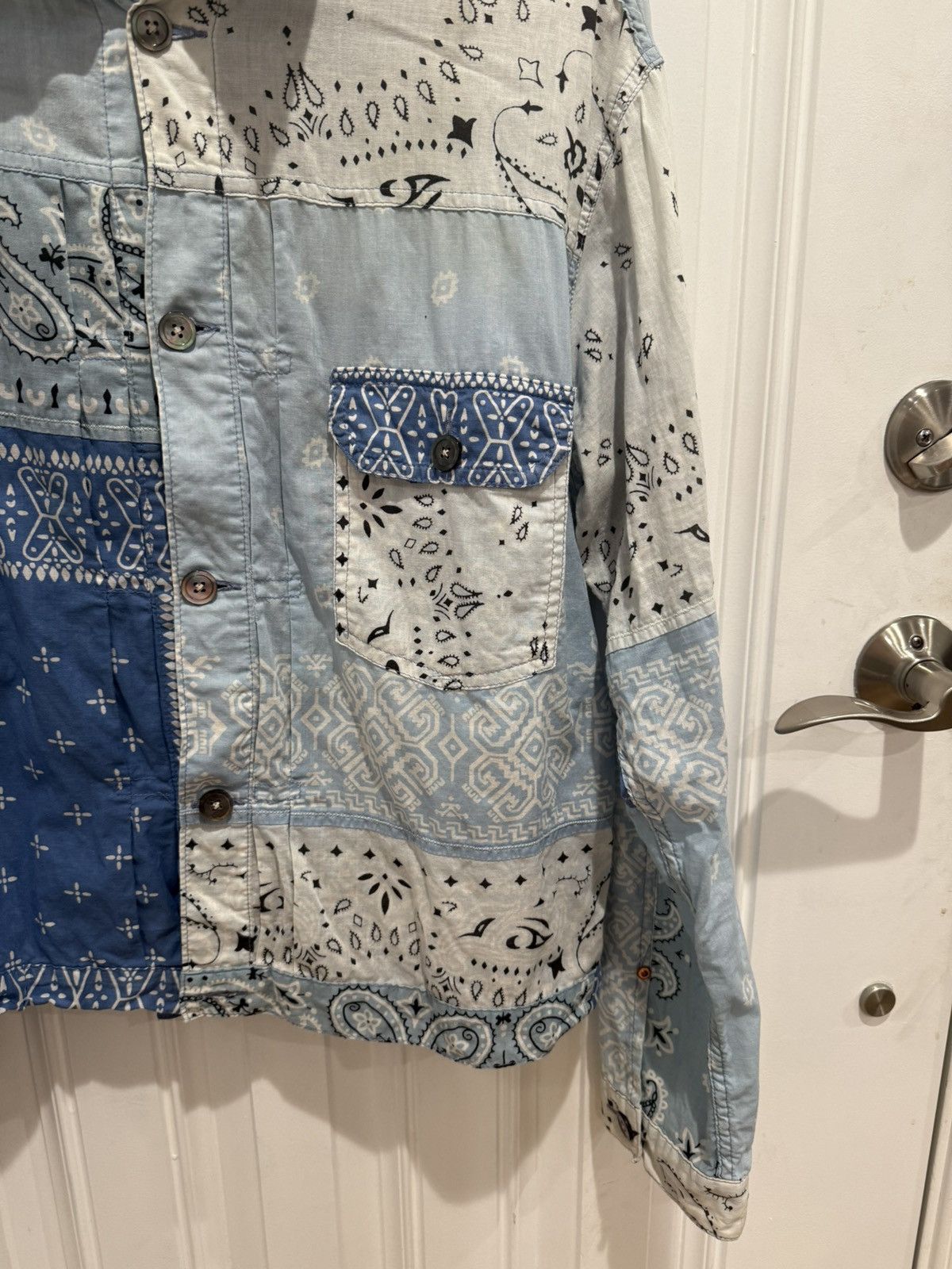 Kapital Kapital bandana patchwork shirt Size US XXL / EU 58 / 5 - 2 Thumbnail