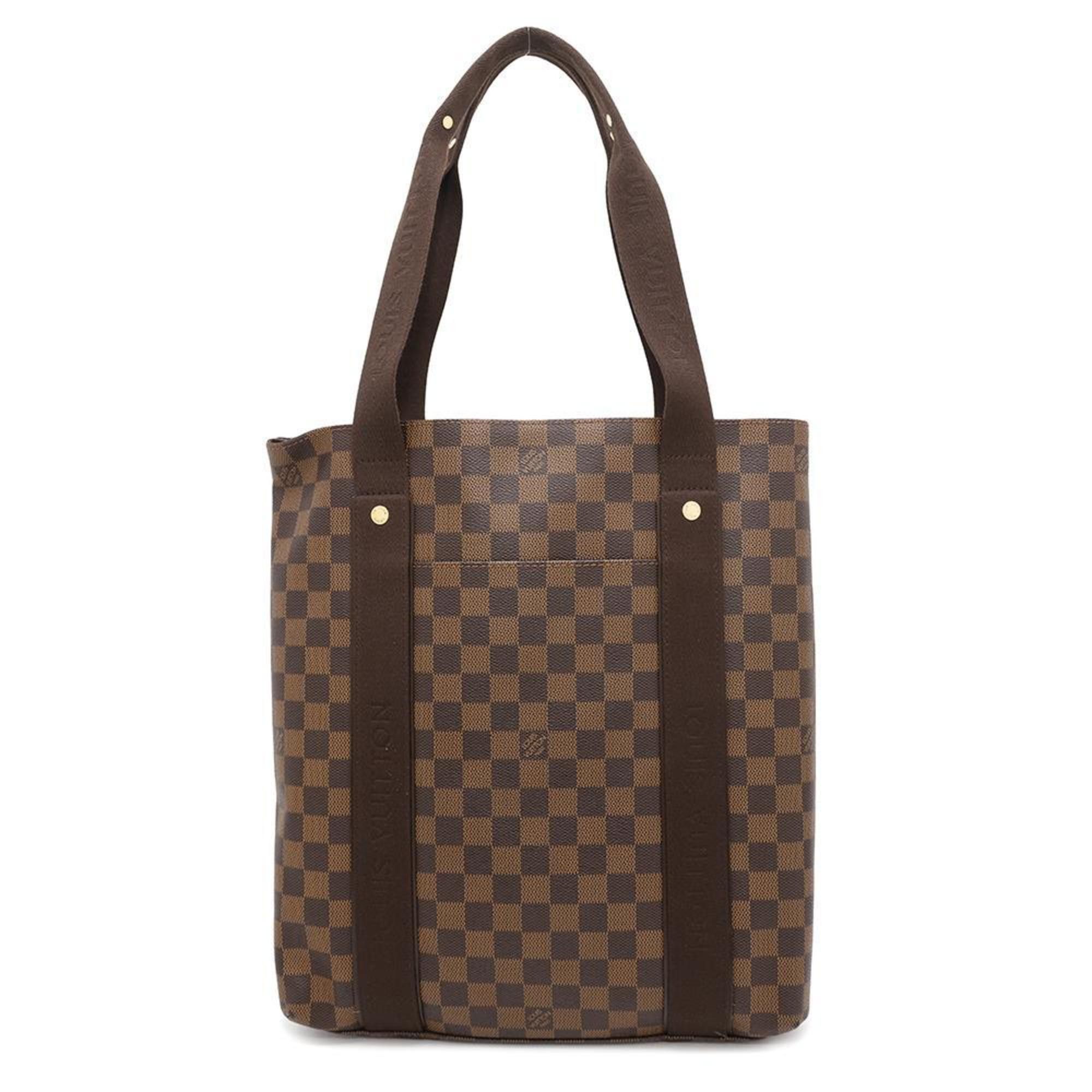 Louis Vuitton Tote Bag Damier Ebene Cabas Bobur N52006 Louis Vuitton in Brown, Women's
