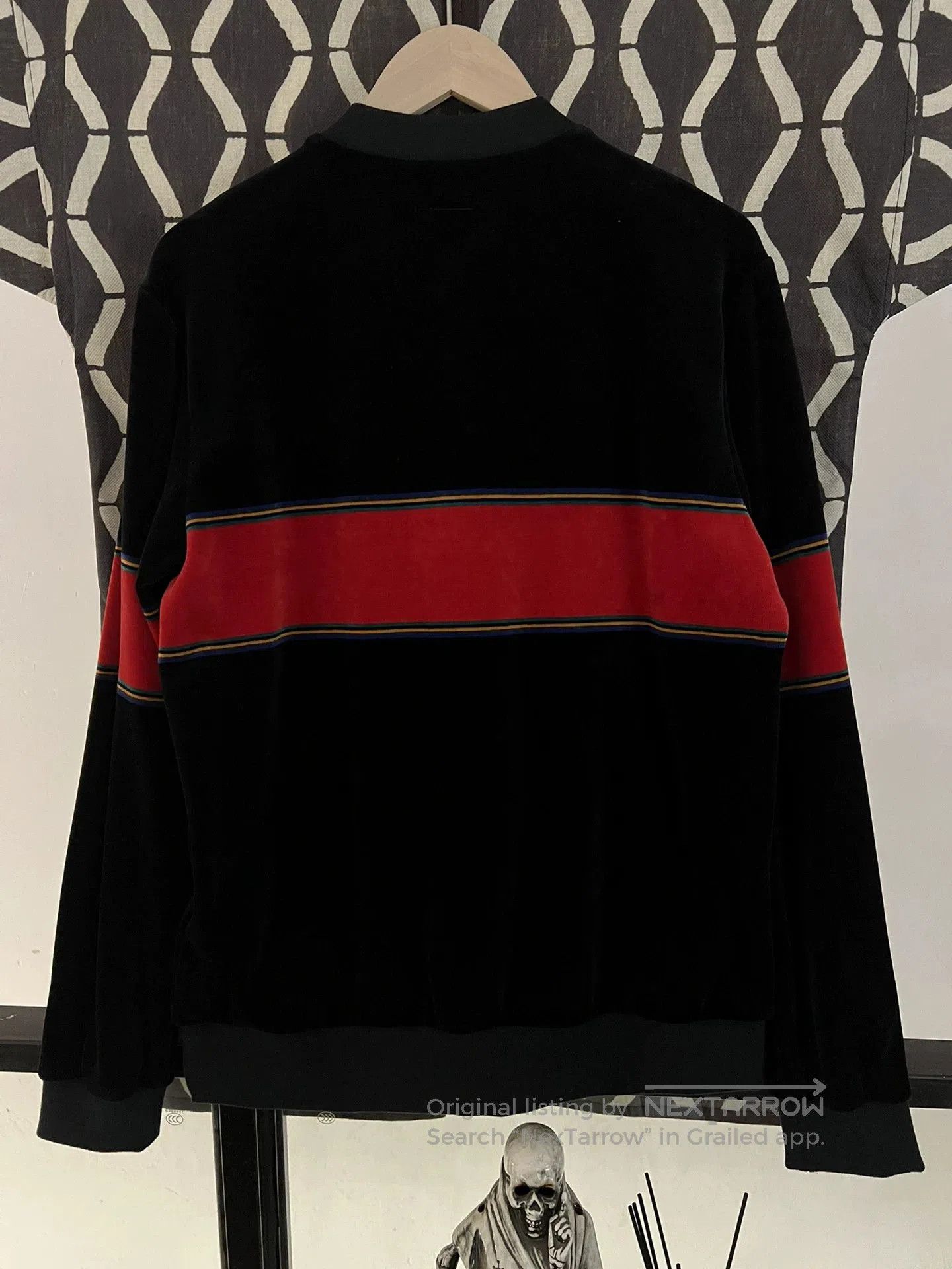 Supreme supreme velour snap henley sweatshirt M. Size US M / EU 48-50 / 2 - 2 Thumbnail