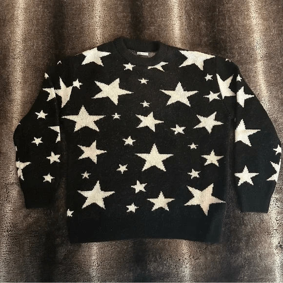 Zara Zara Star Sweater Size M / US 6-8 / IT 42-44 - 6 Thumbnail