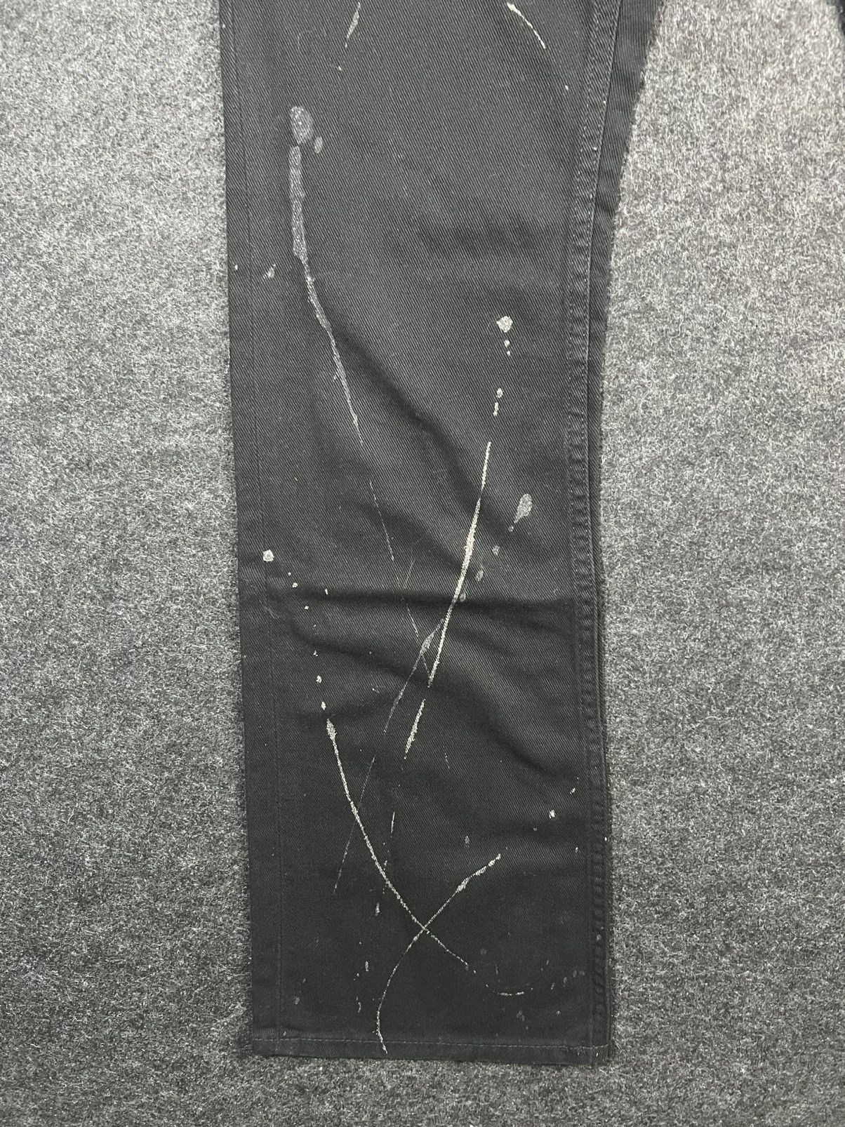 If Six Was Nine Sorridere Paint Splatter Jeans Flare Bondage Punk Size US 30 / EU 46 - 5 Thumbnail