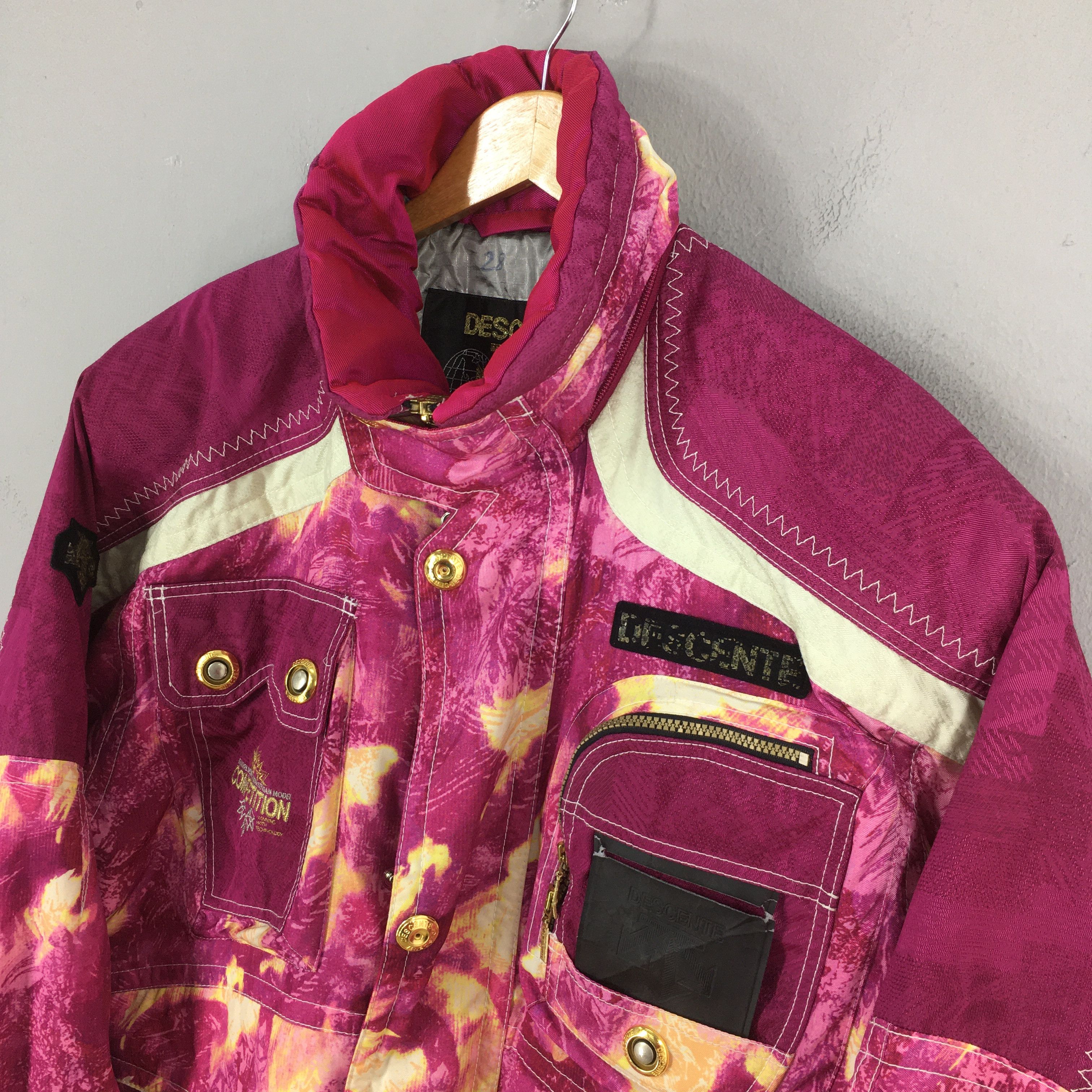 Descente Vintage 80s Descente Ski Wear Jacket Large Size US L / EU 52-54 / 3 - 4 Thumbnail