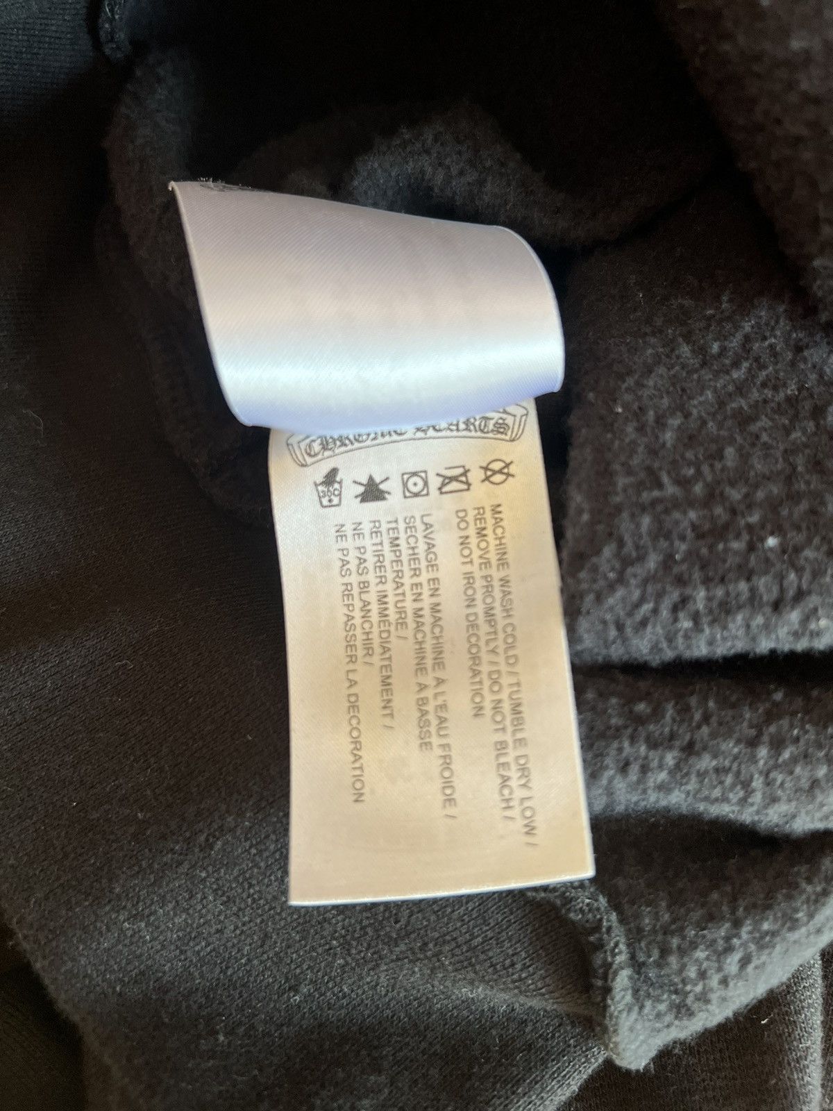 Chrome Hearts Chrome hearts vertical logo hoodie Size US XL / EU 56 / 4 - 5 Thumbnail