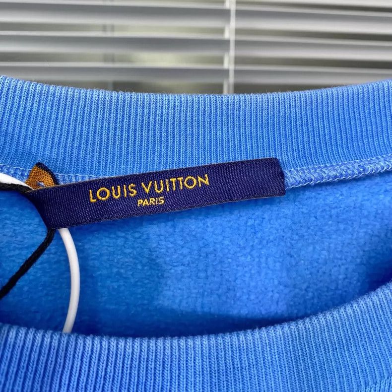 Louis Vuitton LOUIS VUITTON Lightning letter print logo tagline long slee Size US XXL / EU 58 / 5 - 7 Thumbnail