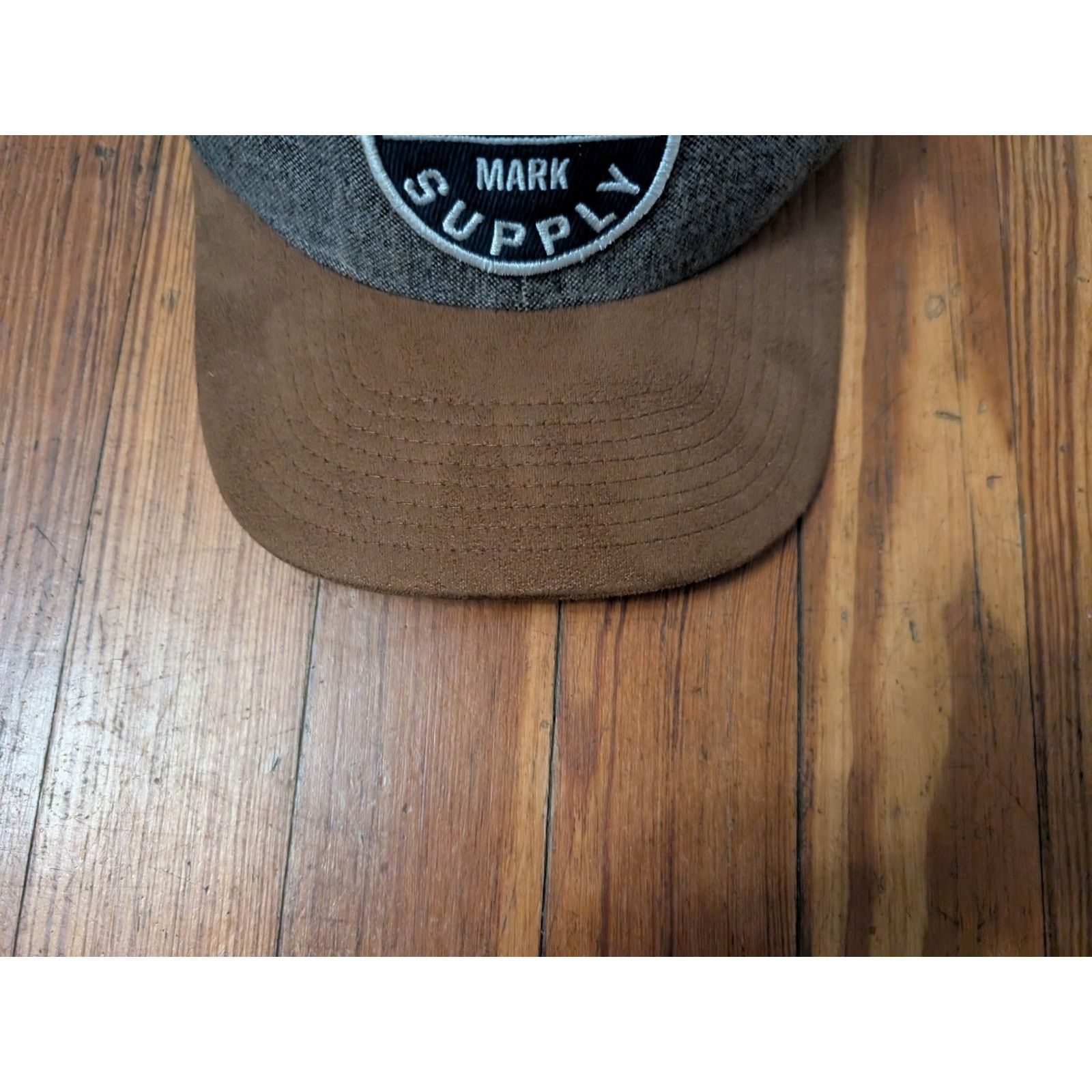Brixton Brixton Mens Gray Hat in good condition. Size ONE SIZE - 2 Thumbnail