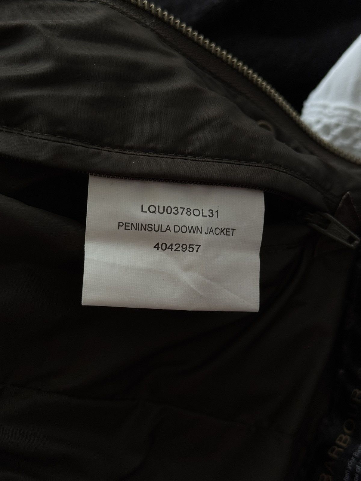 Barbour Barbour Peninsula down puffer waxed coat jacket Size S / US 4 / IT 40 - 7 Thumbnail
