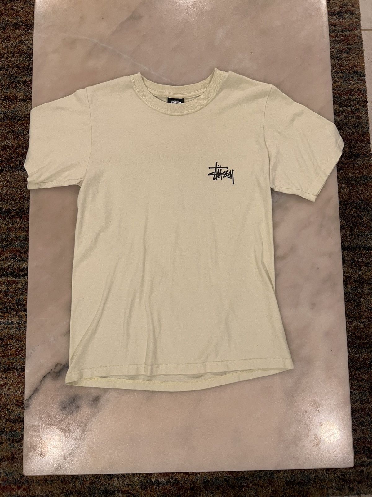 Stussy Stussy Yellow tee Size US S / EU 44-46 / 1 - 1 Thumbnail