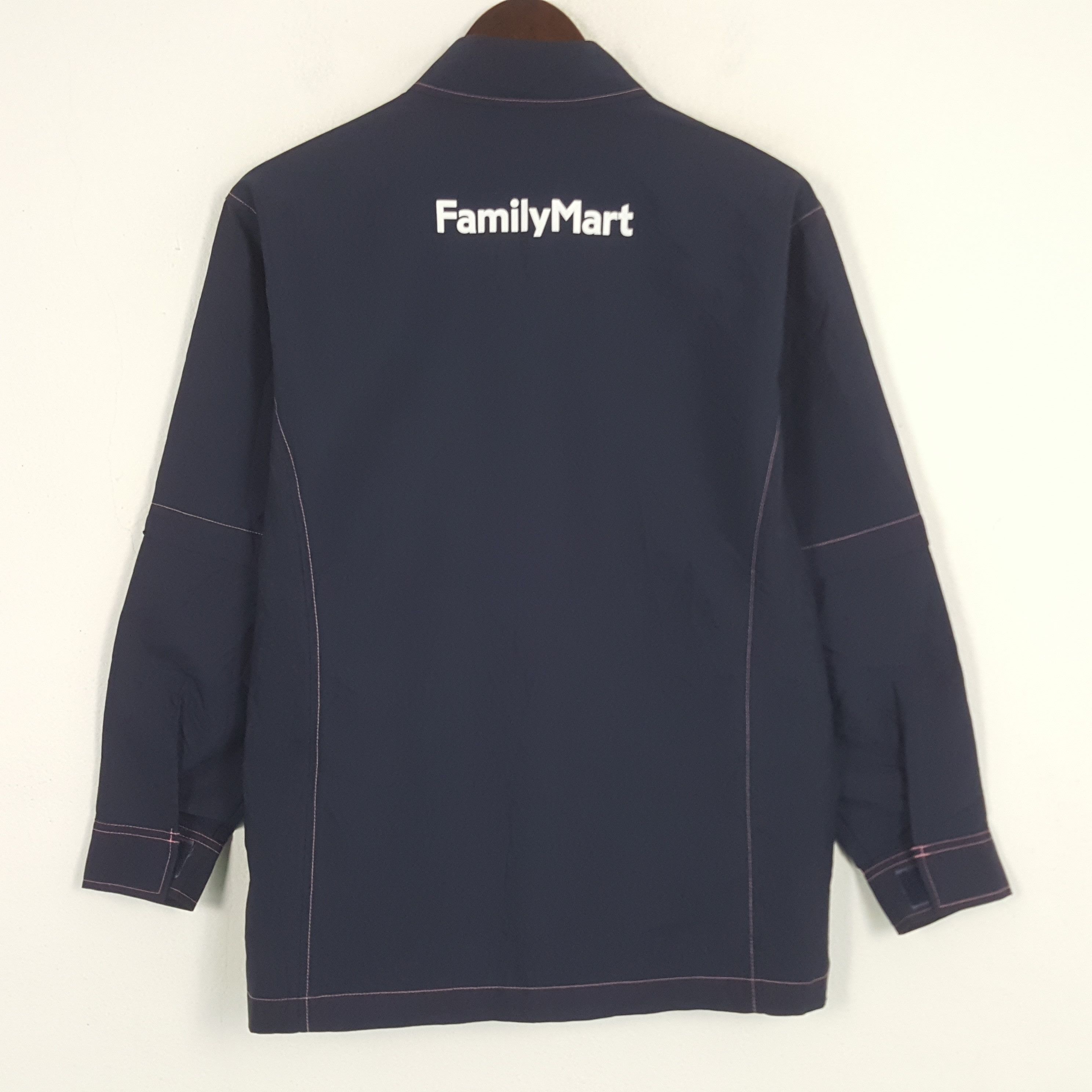 Japanese Brand × Vintage Vintage Family Mart Worker Zipper Uniform Jacket Size US M / EU 48-50 / 2 - 1 Thumbnail