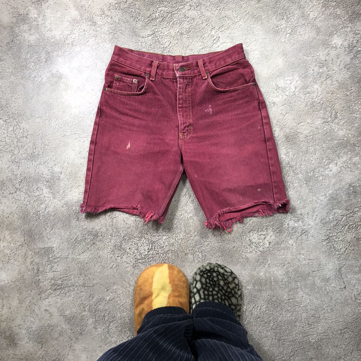Vintage Vintage Levis Thrashed Denim Shorts Y2K Grunge Streetwear 28 Size US 28 / EU 44 - 3 Thumbnail