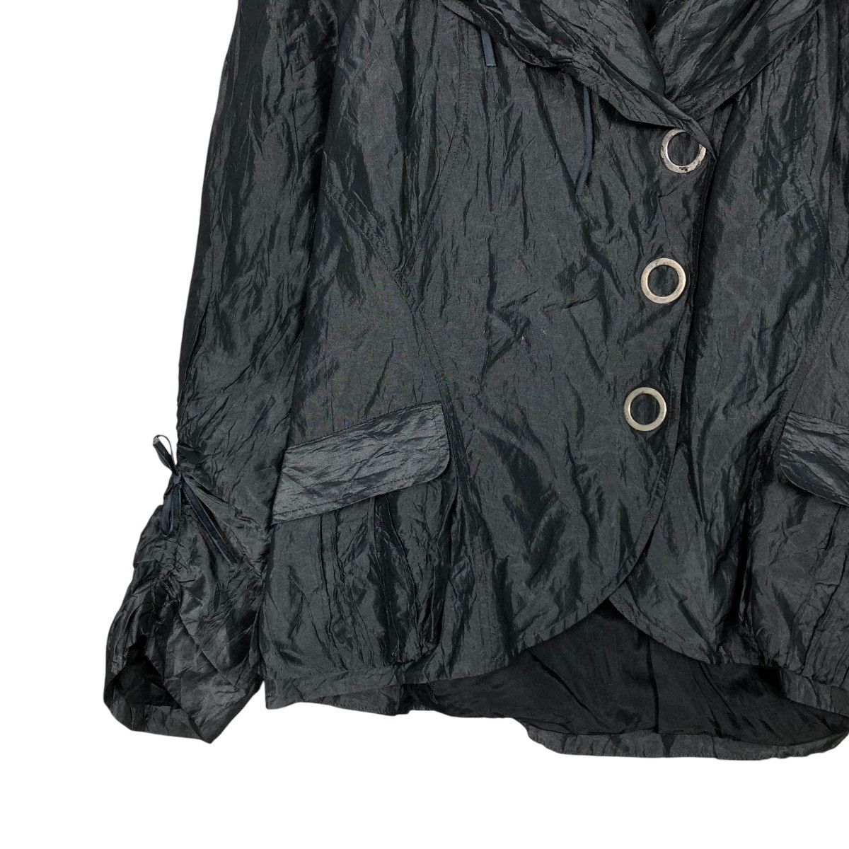 Vintage LIGHT BUTTON JACKET DOUBLE COLLAR IRENE VAN RYB ISSEYMIYAKE Size US M / EU 48-50 / 2 - 6 Thumbnail