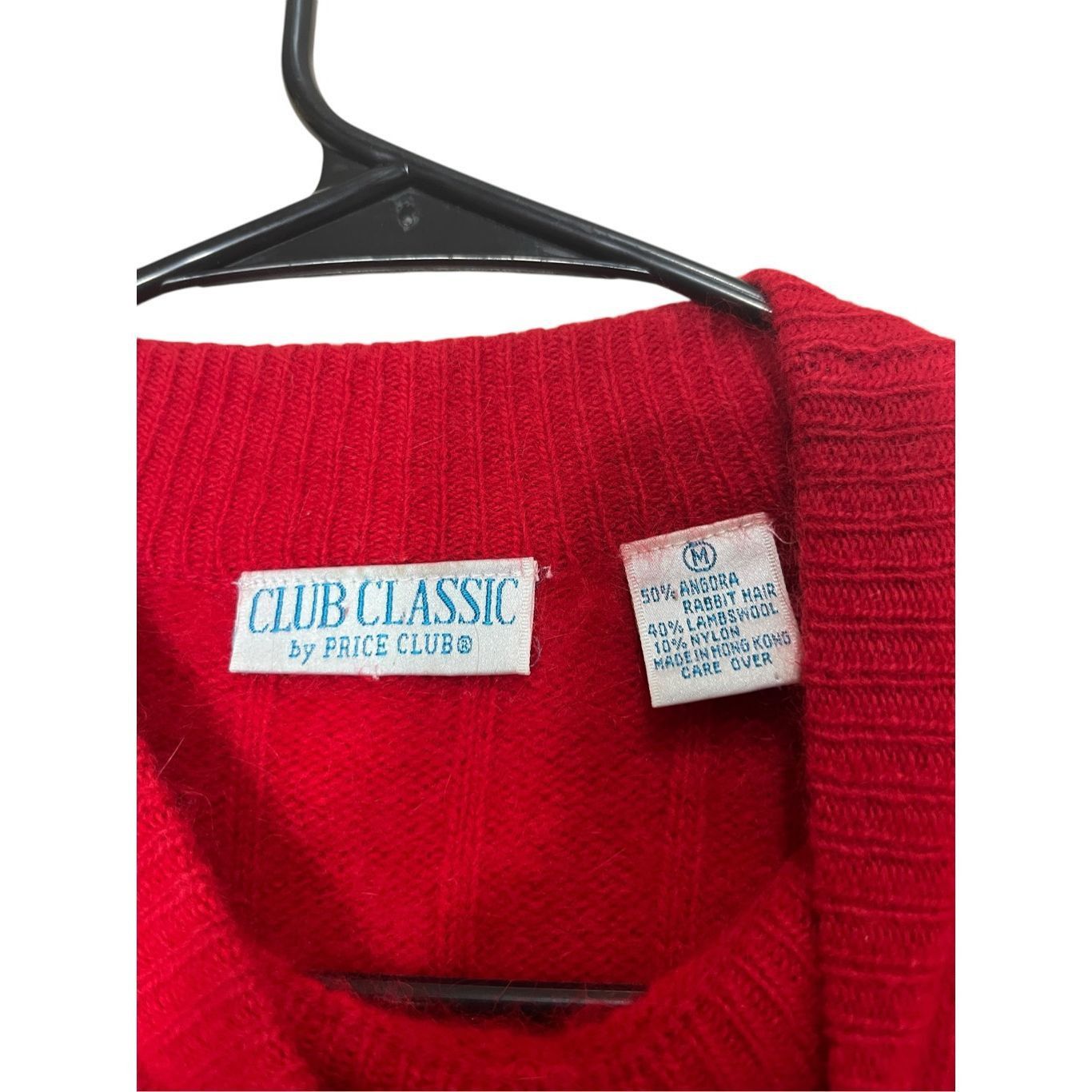 Other Vintage Club Classic Angora Rabbit Hair And Lambswool Blend Size M / US 6-8 / IT 42-44 - 4 Thumbnail