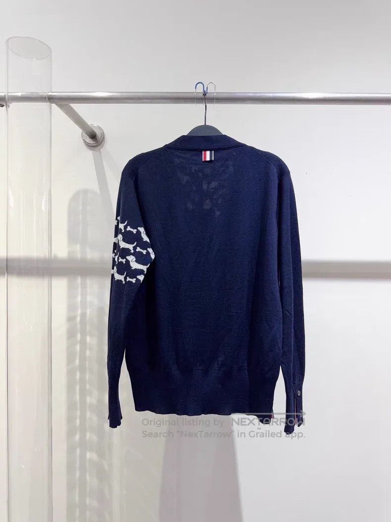 Thom Browne Thom Browne Puppy Print Cardigan Size US XS / EU 42 / 0 - 3 Thumbnail