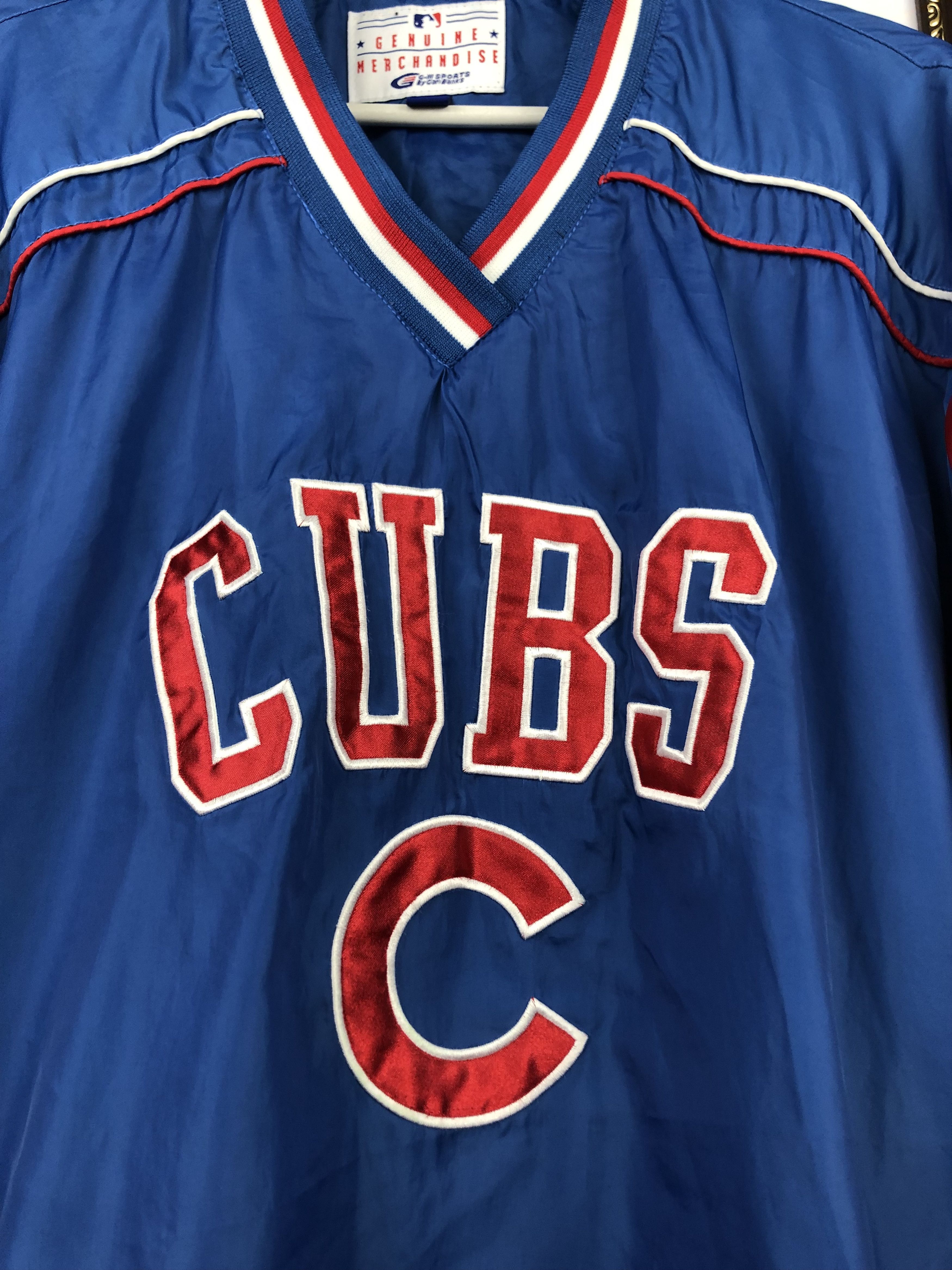 MLB Vintage Chicago Cubs Sweatshirt Blue MLB Baseball Jacket Size US XL / EU 56 / 4 - 5 Thumbnail