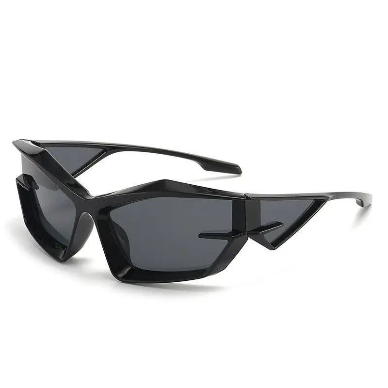 Japanese Brand × Jewelry Cyber Black Sunglasses Retro Punk Archive Cosplay Jewelry Size ONE SIZE - 1 Thumbnail
