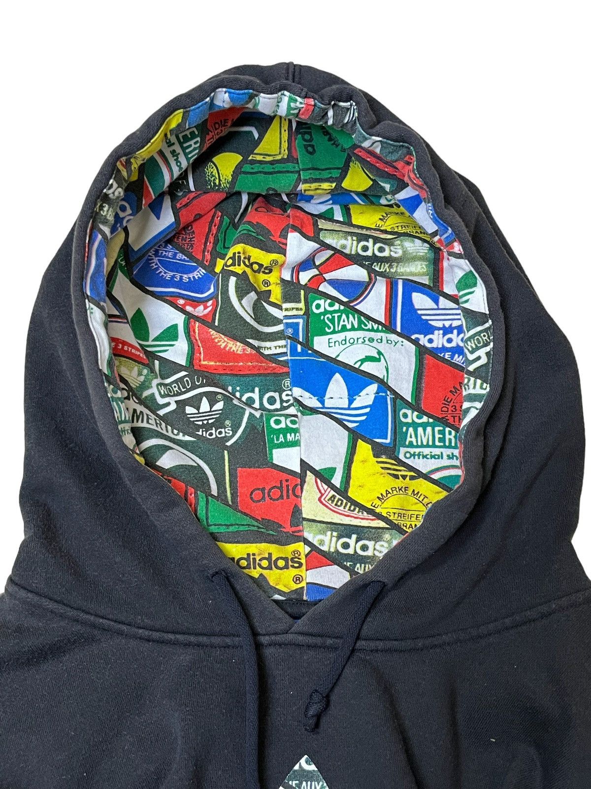 Adidas ADIDAS BIG LOGO PULLOVER HOODIES Size US L / EU 52-54 / 3 - 4 Thumbnail