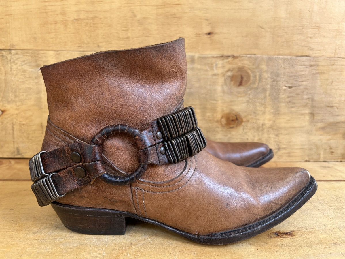 FREEBIRD Freebird by Steven Brown size 8 Brass Hardware Ankle Boot Size US 8 / IT 38 - 3 Thumbnail