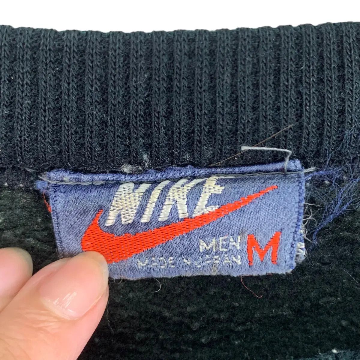 Nike Vintage 90’ NIKE SPORTSWEAR Swoosh Made In Japan Sweatshirt Size US M / EU 48-50 / 2 - 8 Thumbnail