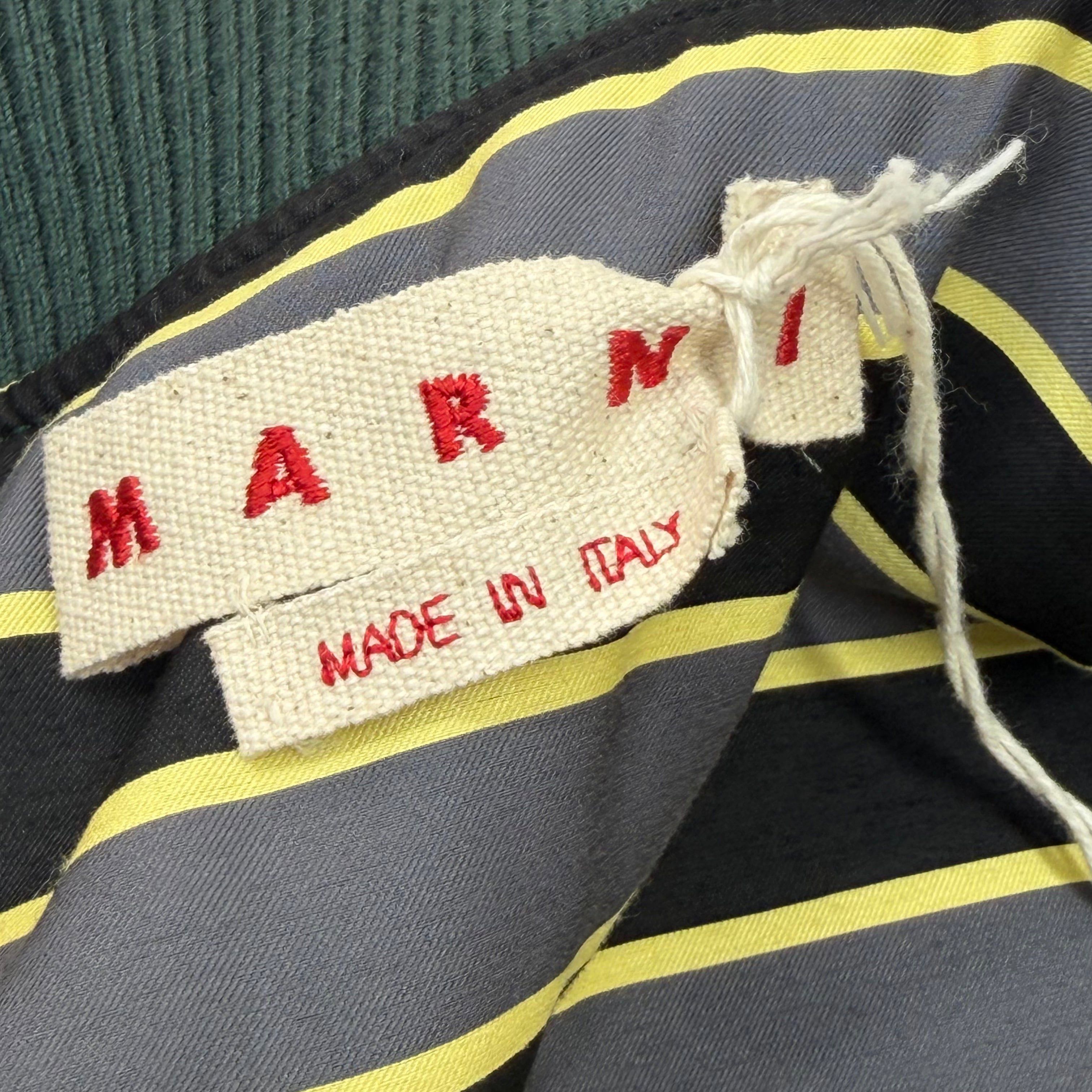 Marni Marni Logo-Embroidered Wool-Blend Varsity Jacket 48 (M) Size US M / EU 48-50 / 2 - 5 Thumbnail