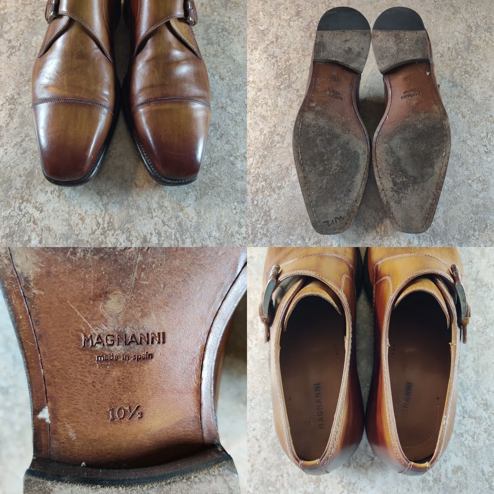 The Oxford Shop Men\'s Eric Leather Driving Loafers Brown 10.5M Paraboot : adonis, a dark brown leather penny loafer with  main image 2