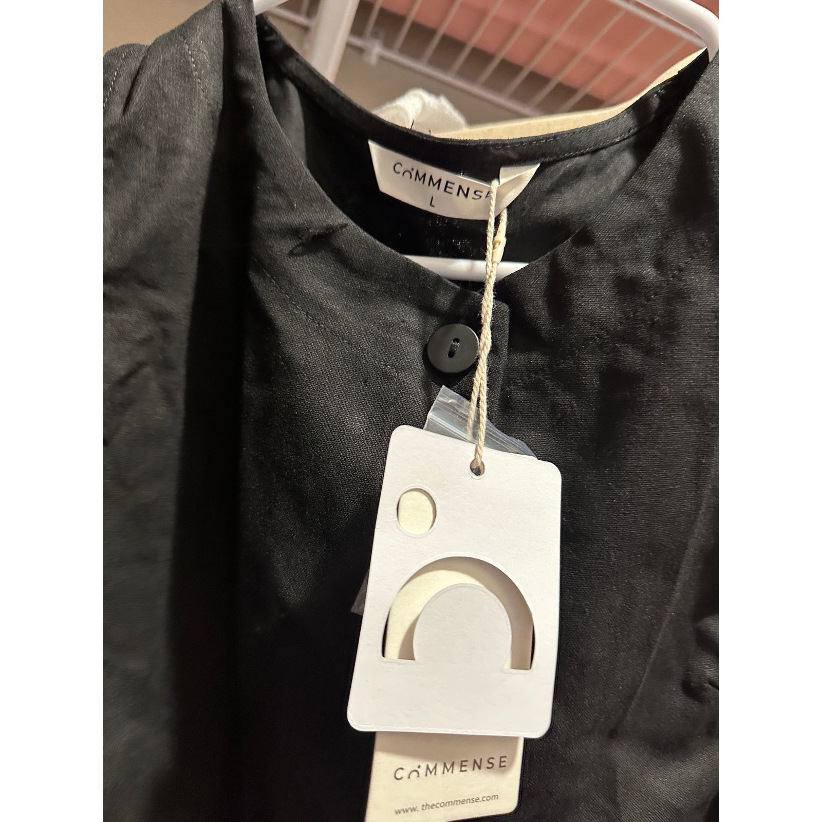 Other Commense Linen Blends Button Up Crew Neck Sleeveless Tank Size L / US 10 / IT 46 - 7 Thumbnail