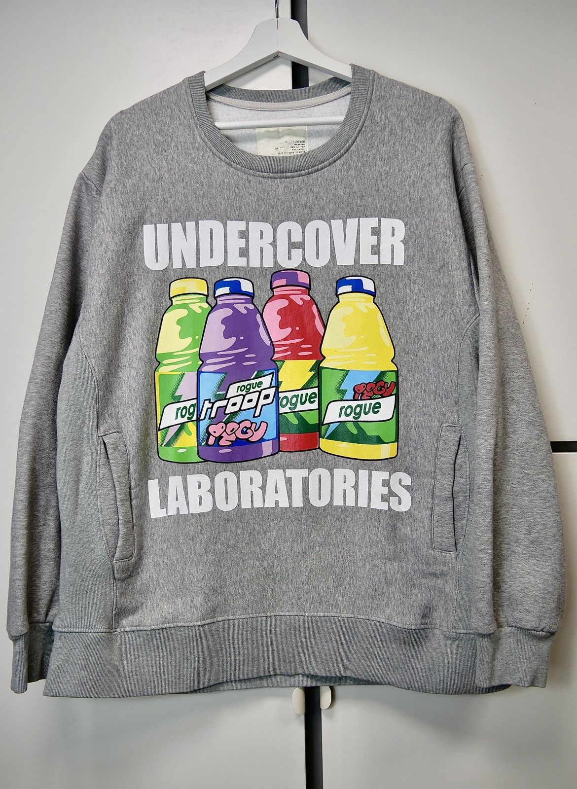 Undercover SS01 Small Parts Undercover Laboratories Bottles Sweatshirt Size US L / EU 52-54 / 3 - 14 Thumbnail