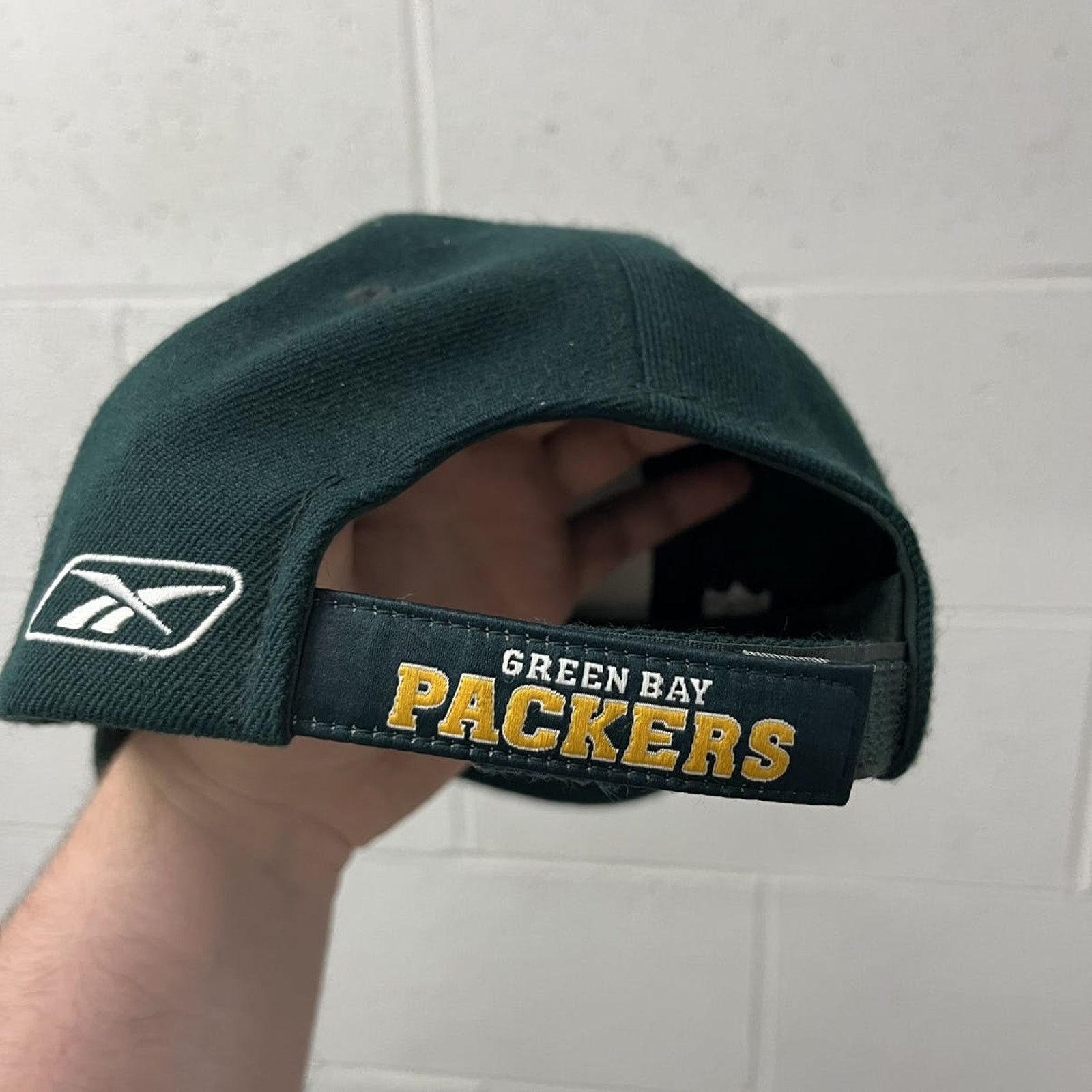 Vintage Vintage 2000’s Reebok Green Back Packers Hat Green O/S Size ONE SIZE - 6 Thumbnail