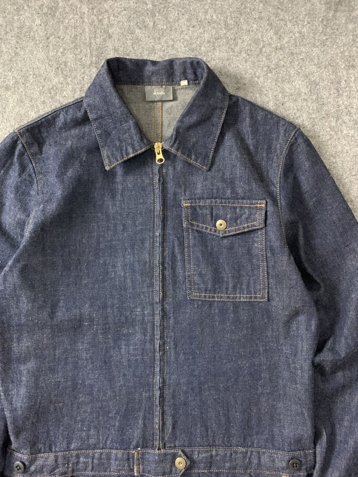 Japanese Brand × Vintage Rare Navy 'Et Beige' Overall Size US 32 / EU 48 - 3 Thumbnail