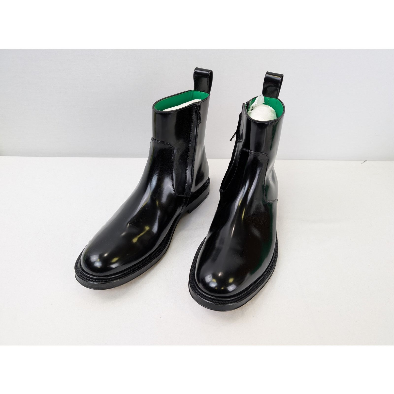 Bottega Veneta o1rshd1 Okinawa Brush Ankle Boots Calfskin in Black Size US 10 / EU 43 - 8 Thumbnail