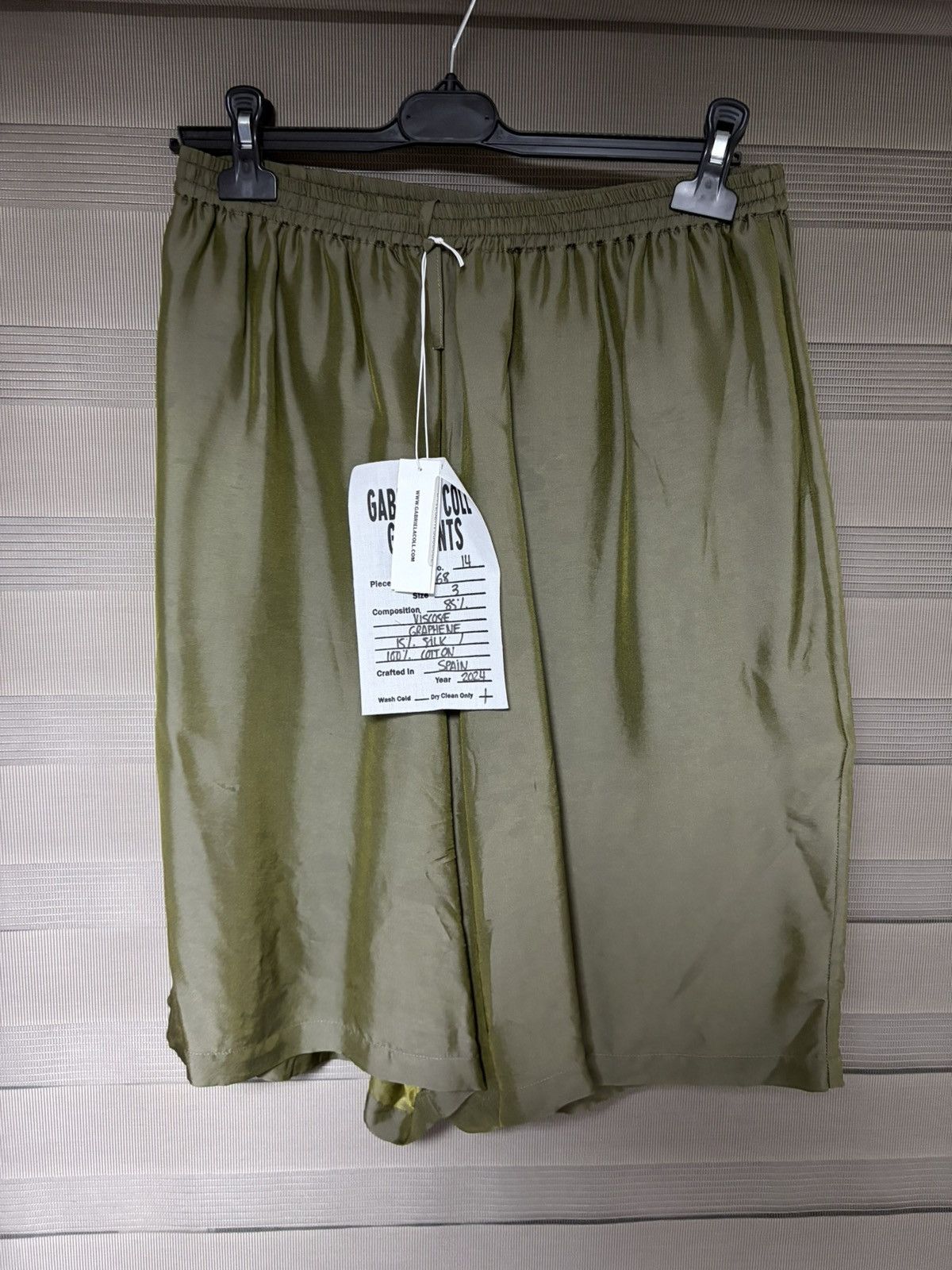 Gabriella Coll Garments [3] Gabriela Coll Garments No.14 Shorts Khaki Size US 33 - 3 Thumbnail